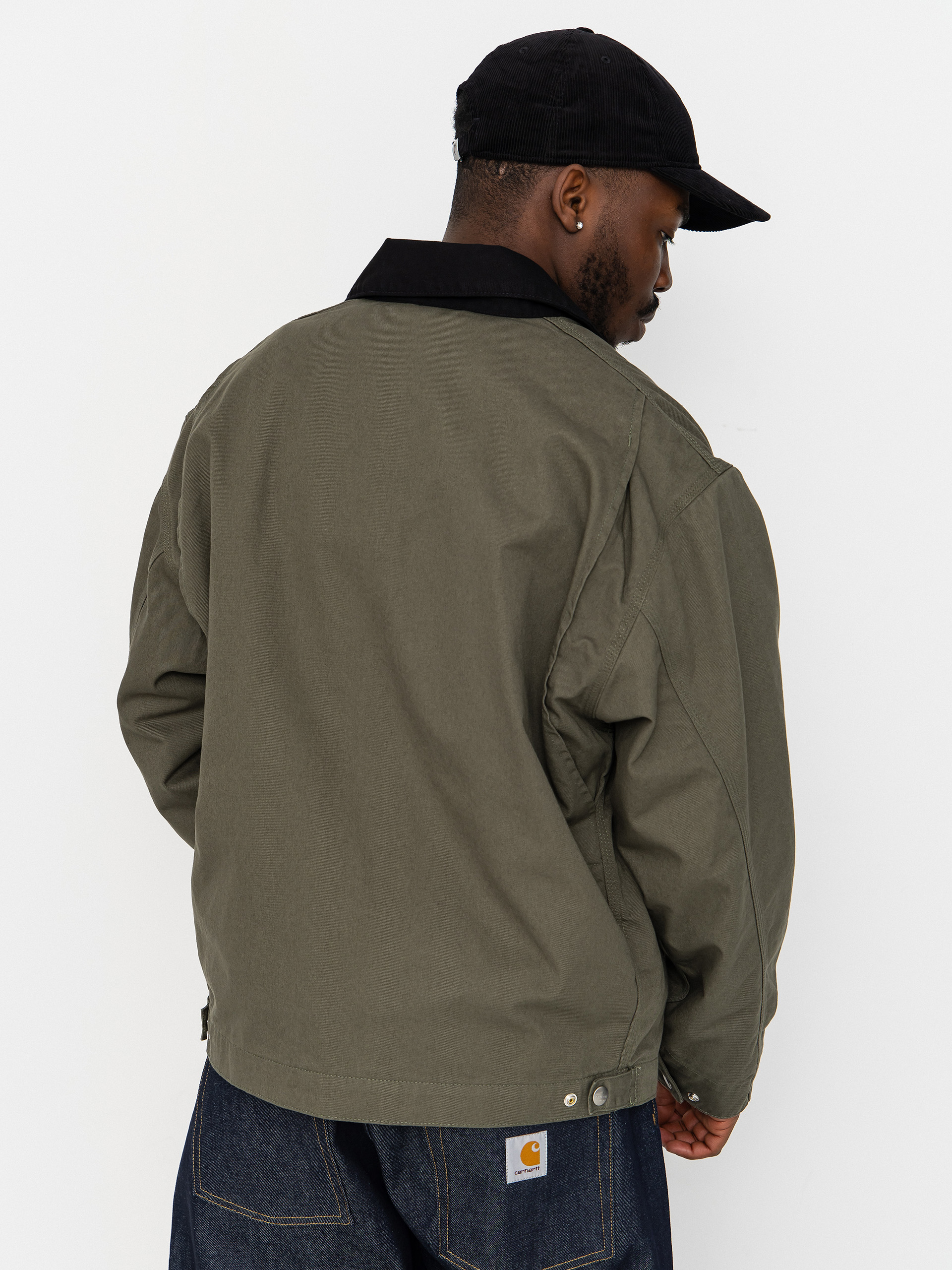 Bunda Carhartt WIP OG Detroit (leaf/black)