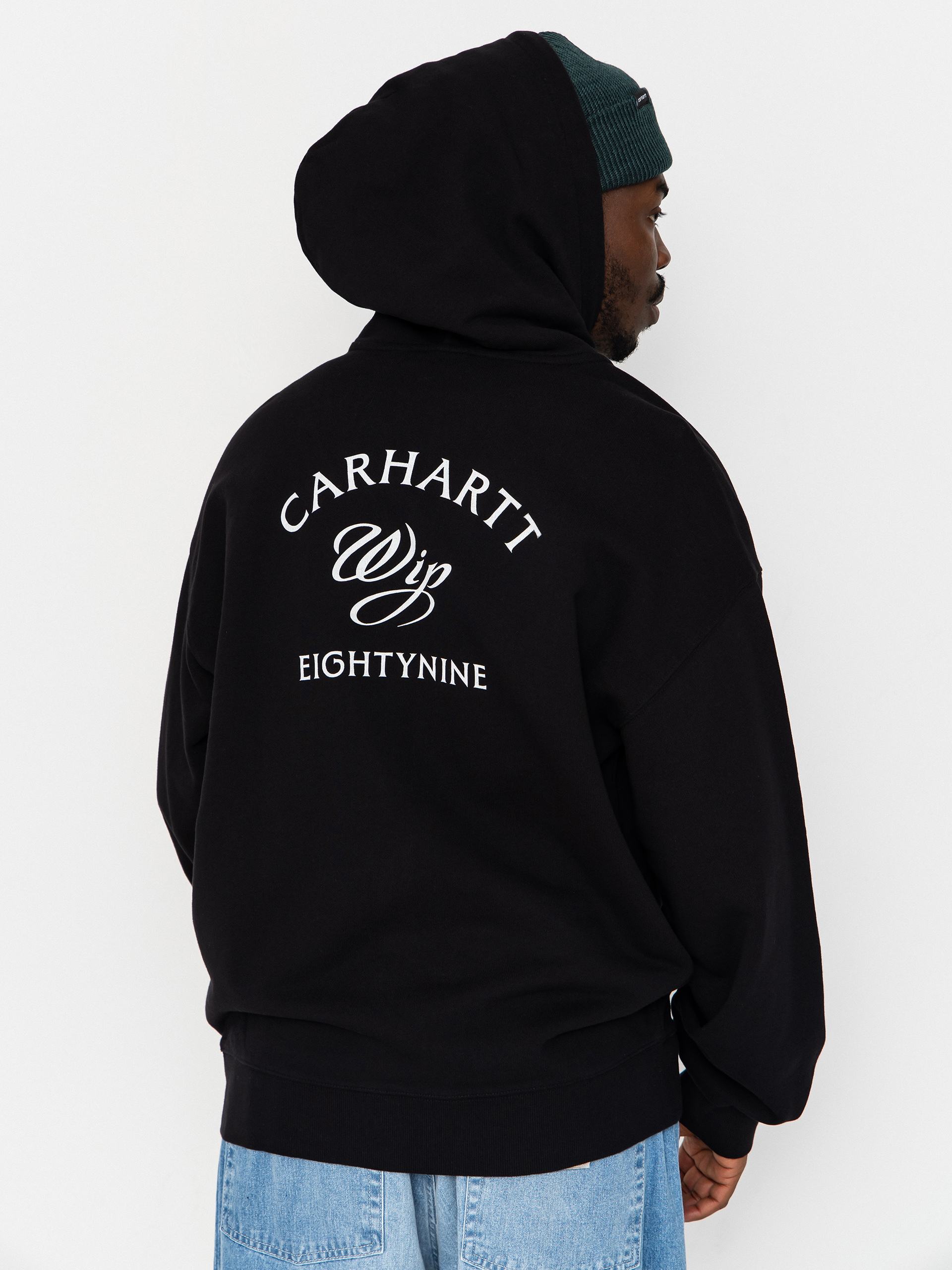 Mikina s kapucňou Carhartt WIP Eightynine ZHD (black)