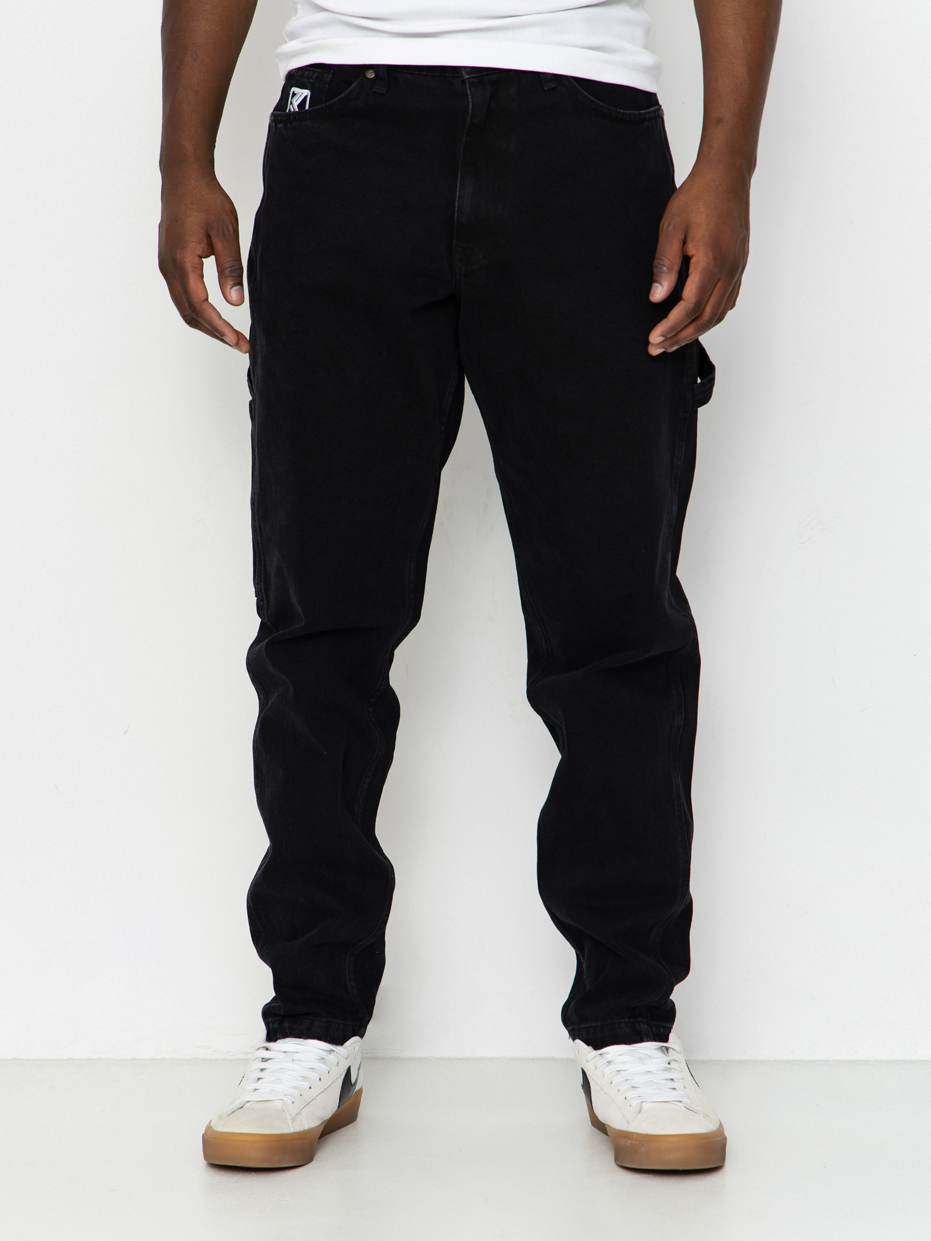 Nohavice Karl Kani Retro Tapered Workwear Denim