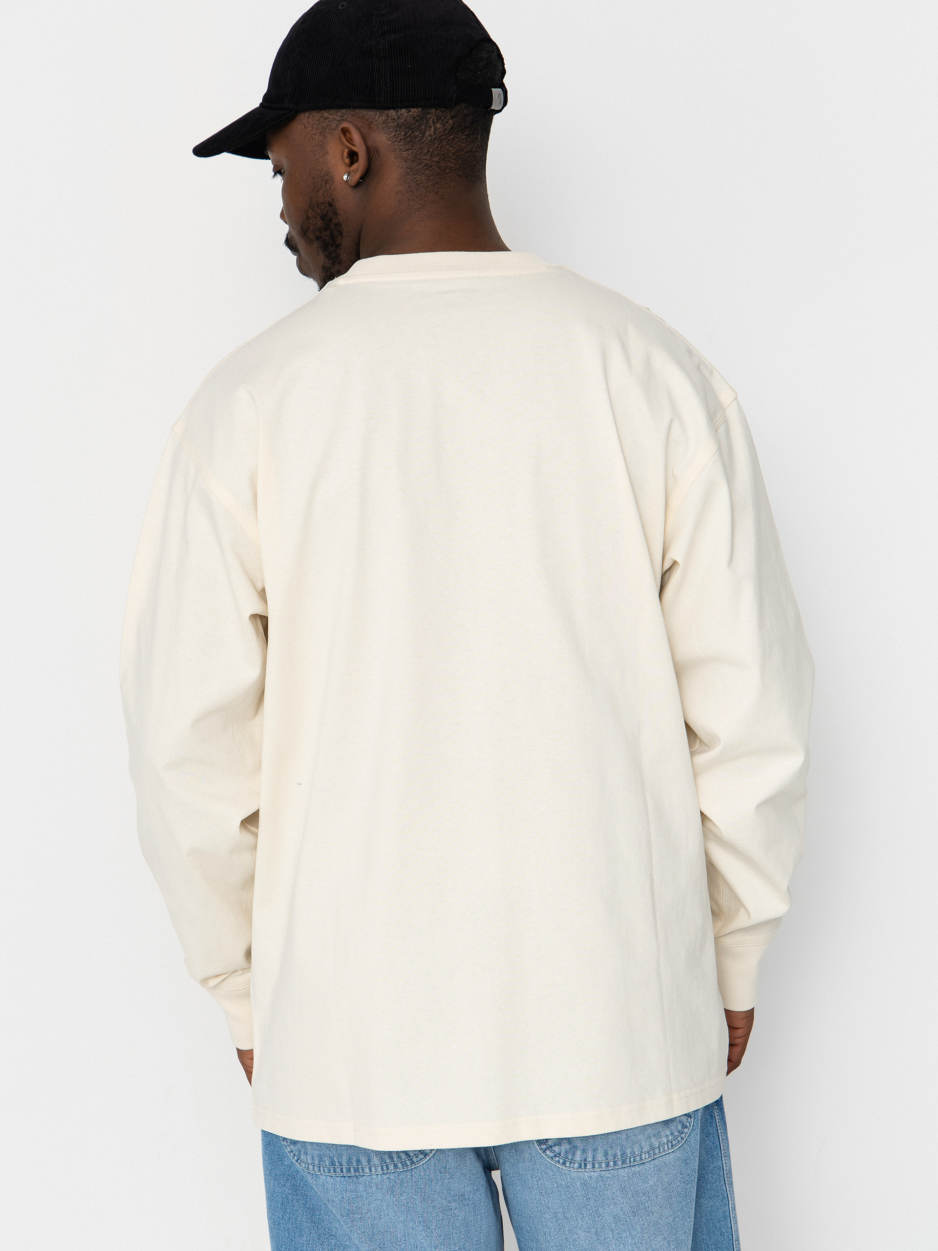 Triko Carhartt WIP American Script (natural)