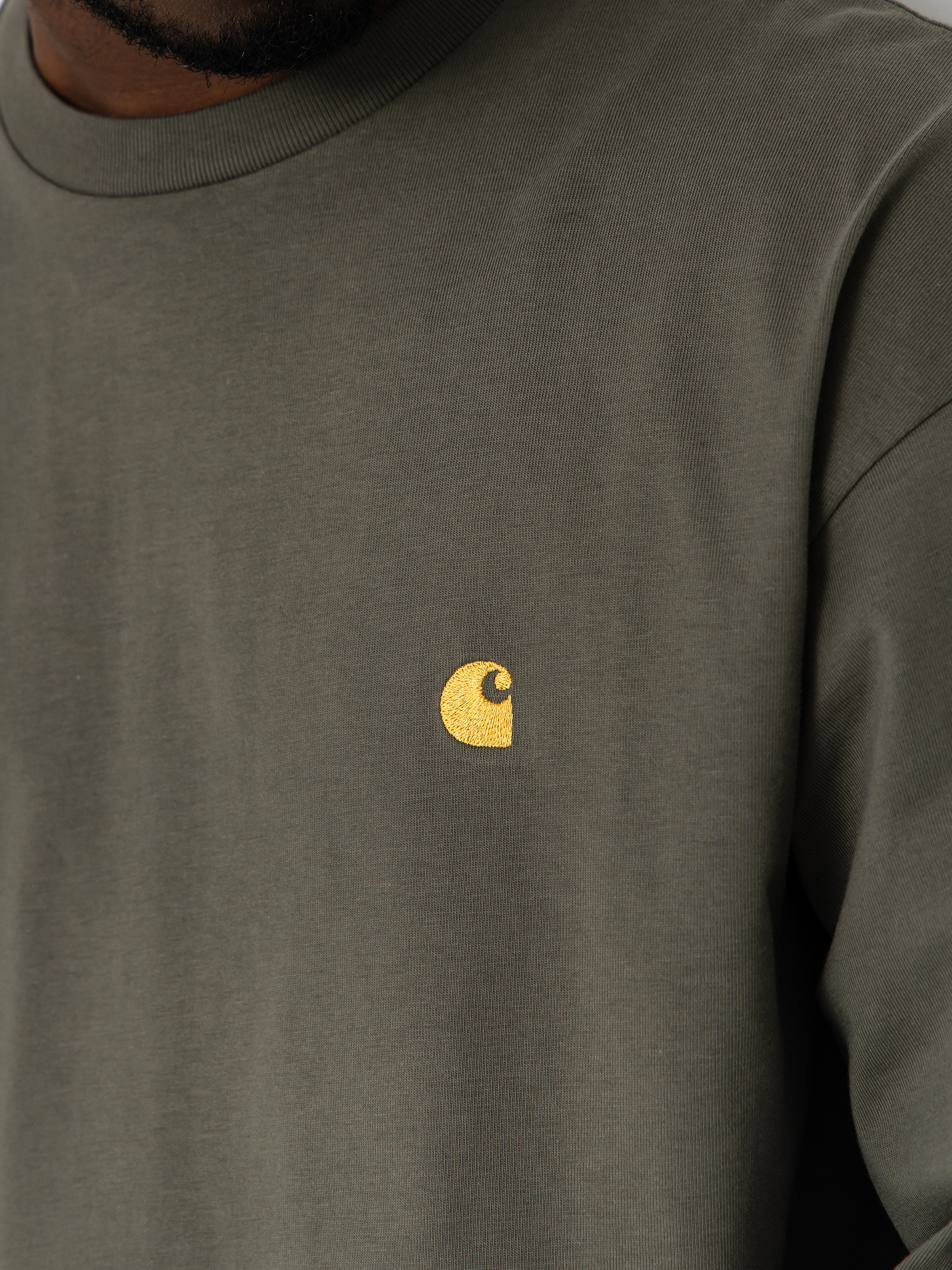 Triko Carhartt WIP Chase (leaf/gold)