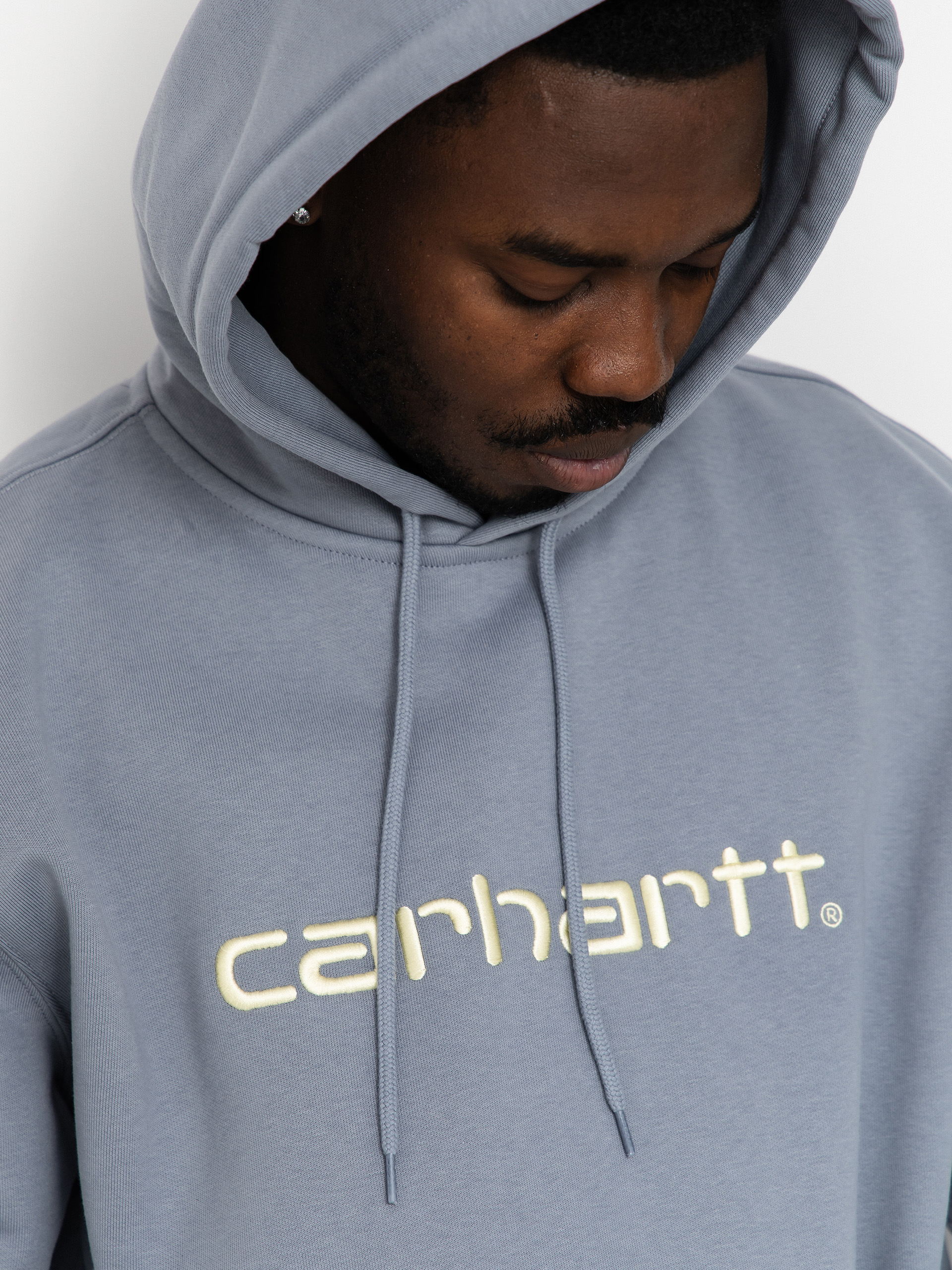 Mikina s kapucňou Carhartt WIP Carhartt HD (mirror/cinnerus)