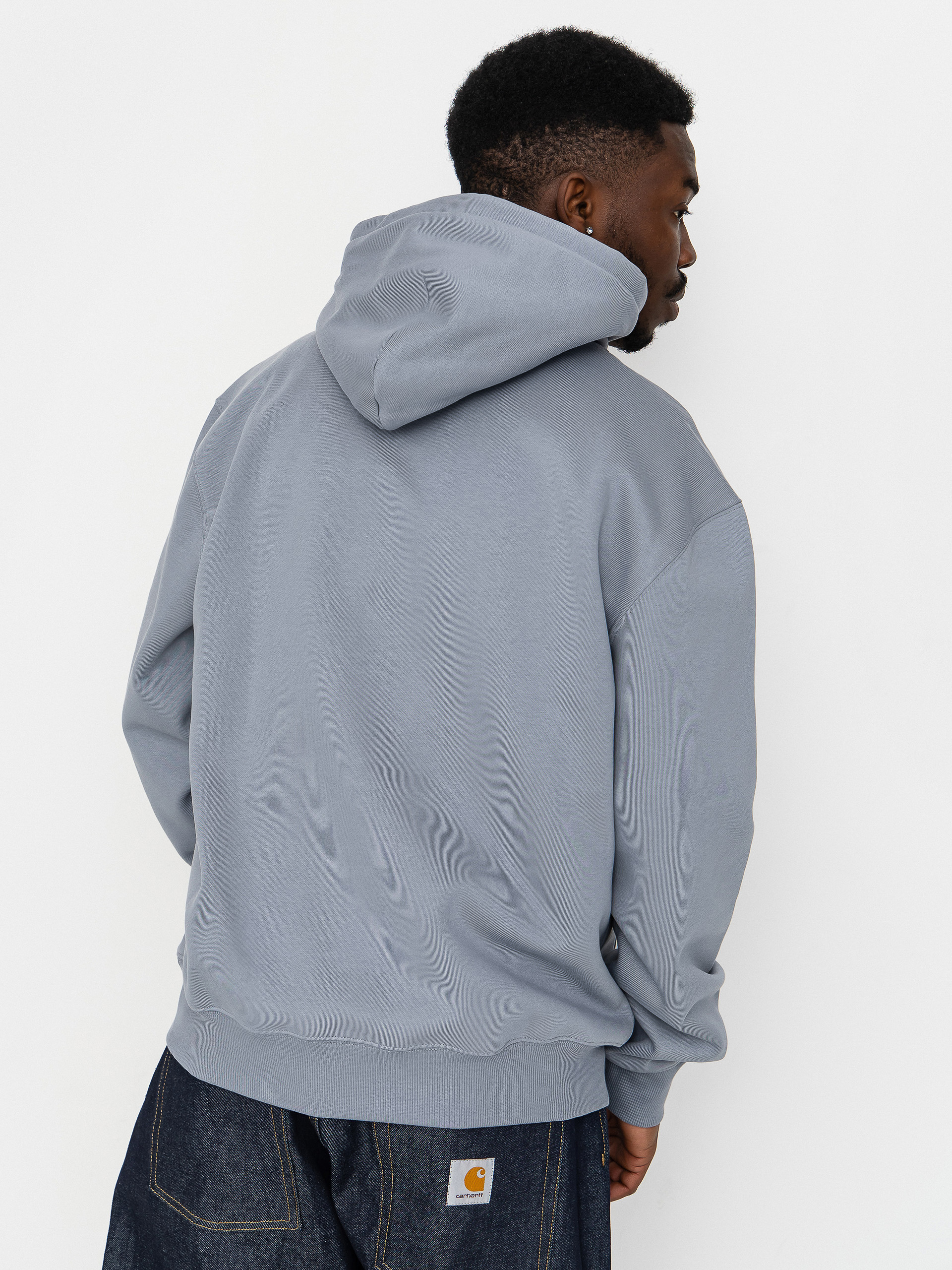 Mikina s kapucňou Carhartt WIP Carhartt HD (mirror/cinnerus)