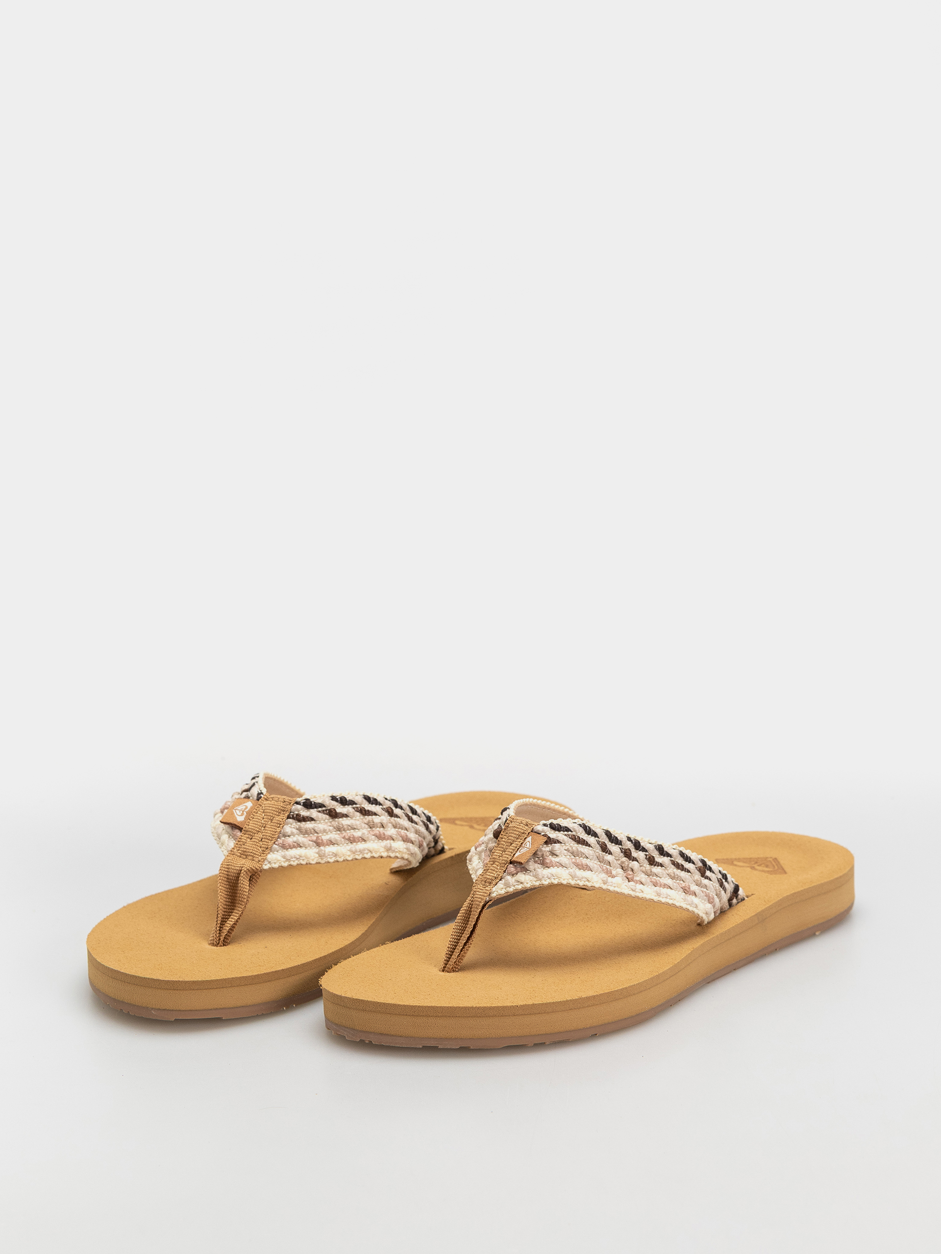 Plážovky Roxy Porto Rope Wmn (light brown/brown)