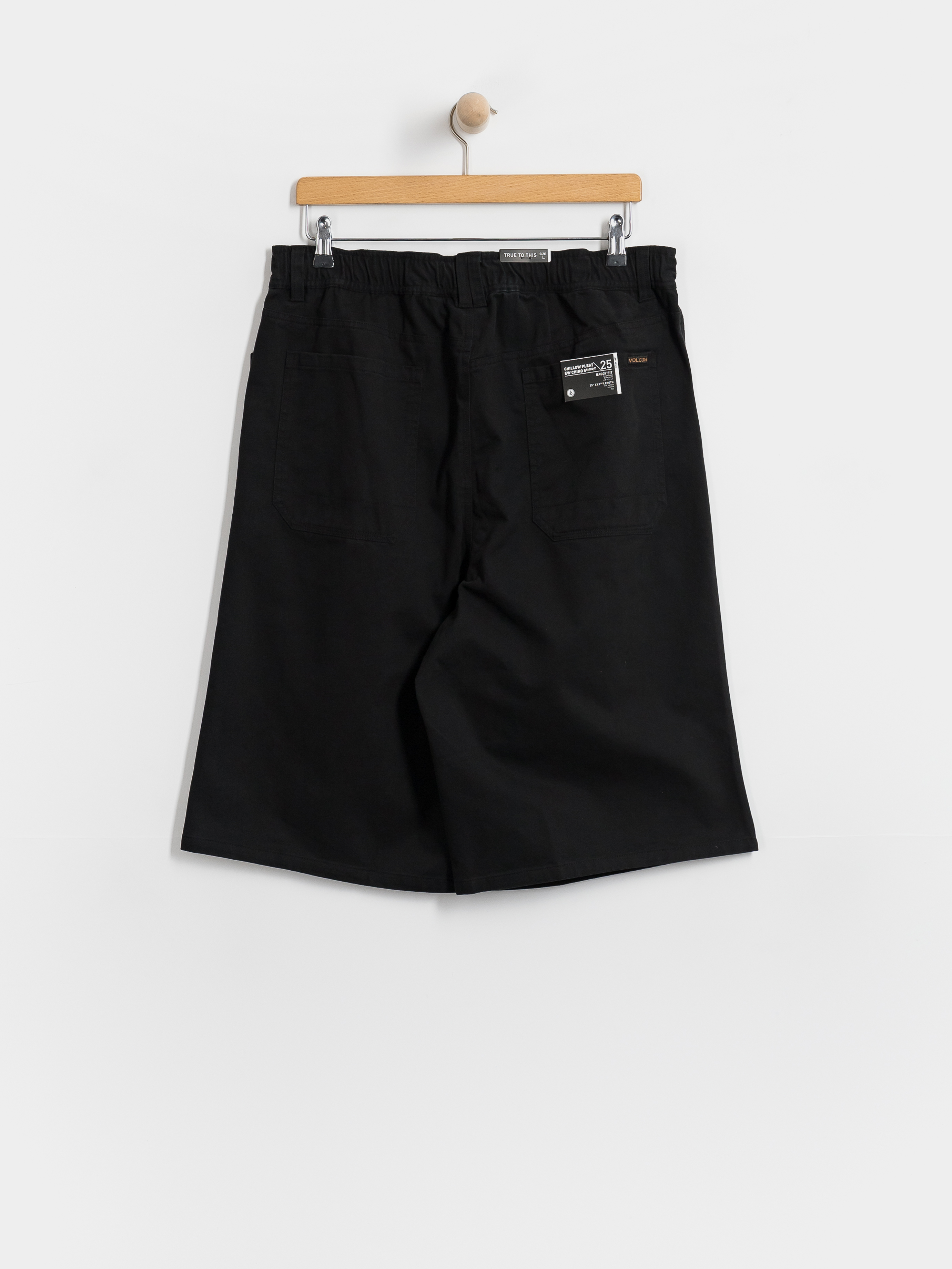 Kraťasy Volcom Chillow Pleat Ew Chino Sht 24 (black)