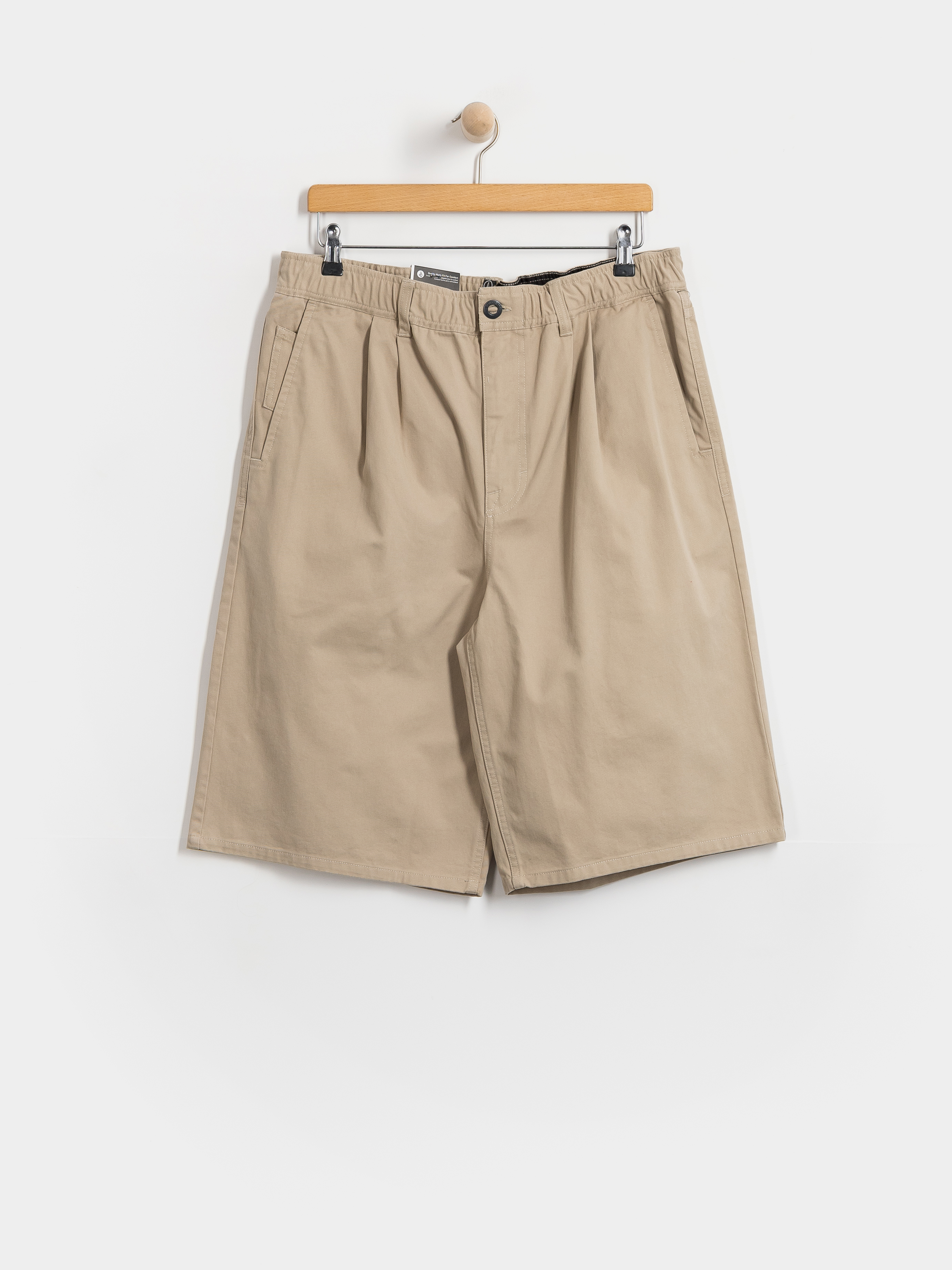 Kraťasy Volcom Chillow Pleat Ew Chino Sht 24 (light khaki)