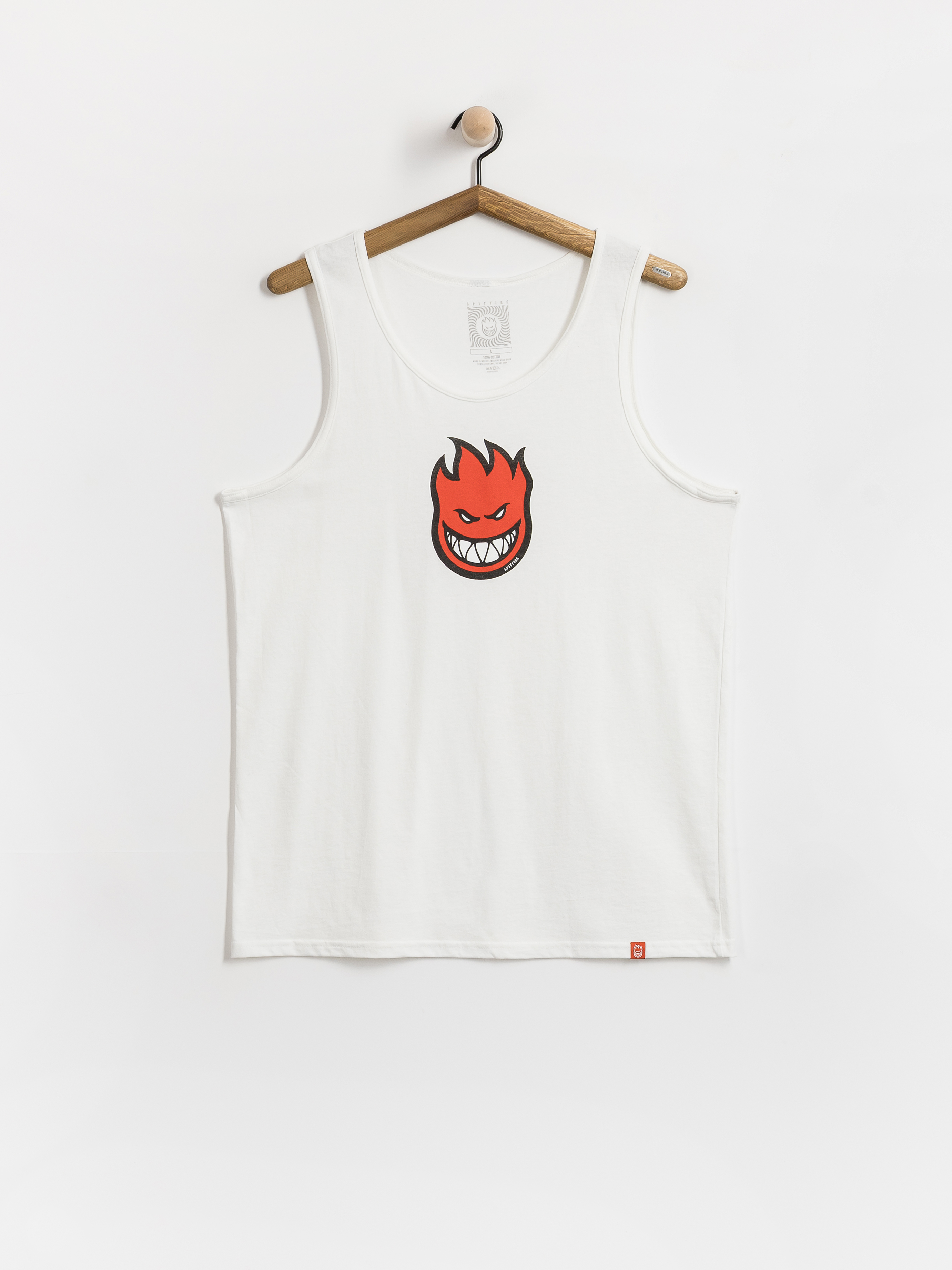 Triu010dko Spitfire Bighead Mid Fill (white w/red black white print)
