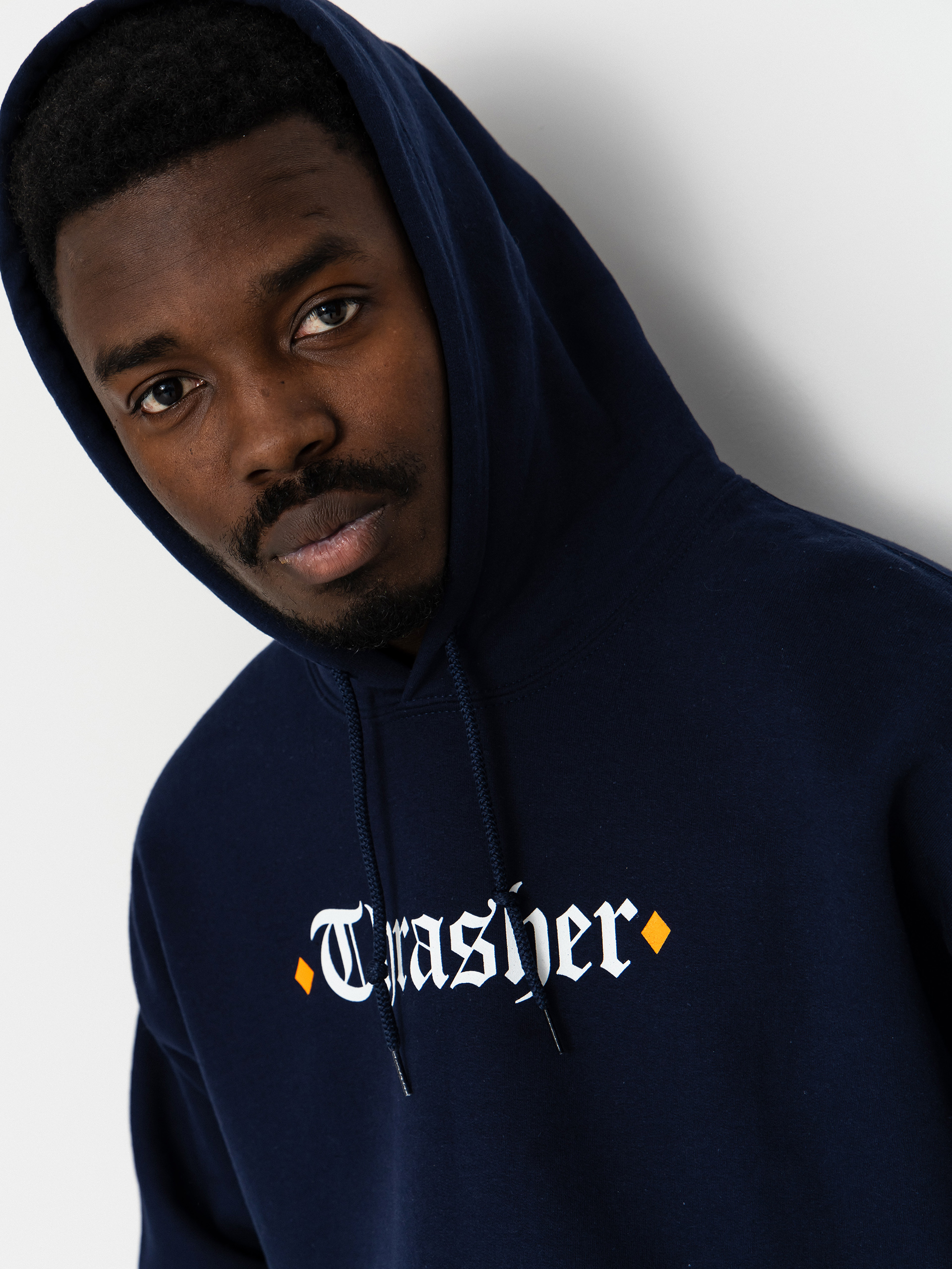 Mikina s kapucňou Thrasher x Spitfire The End Oath HD (navy)
