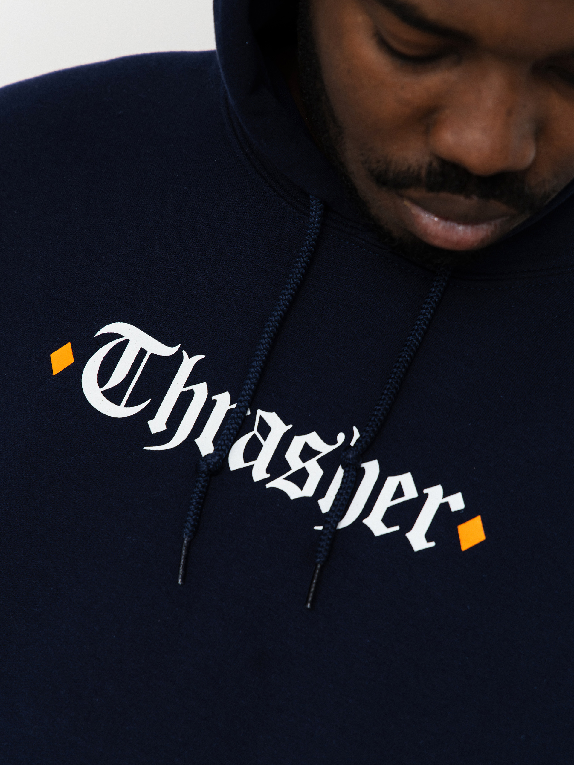 Mikina s kapucňou Thrasher x Spitfire The End Oath HD (navy)