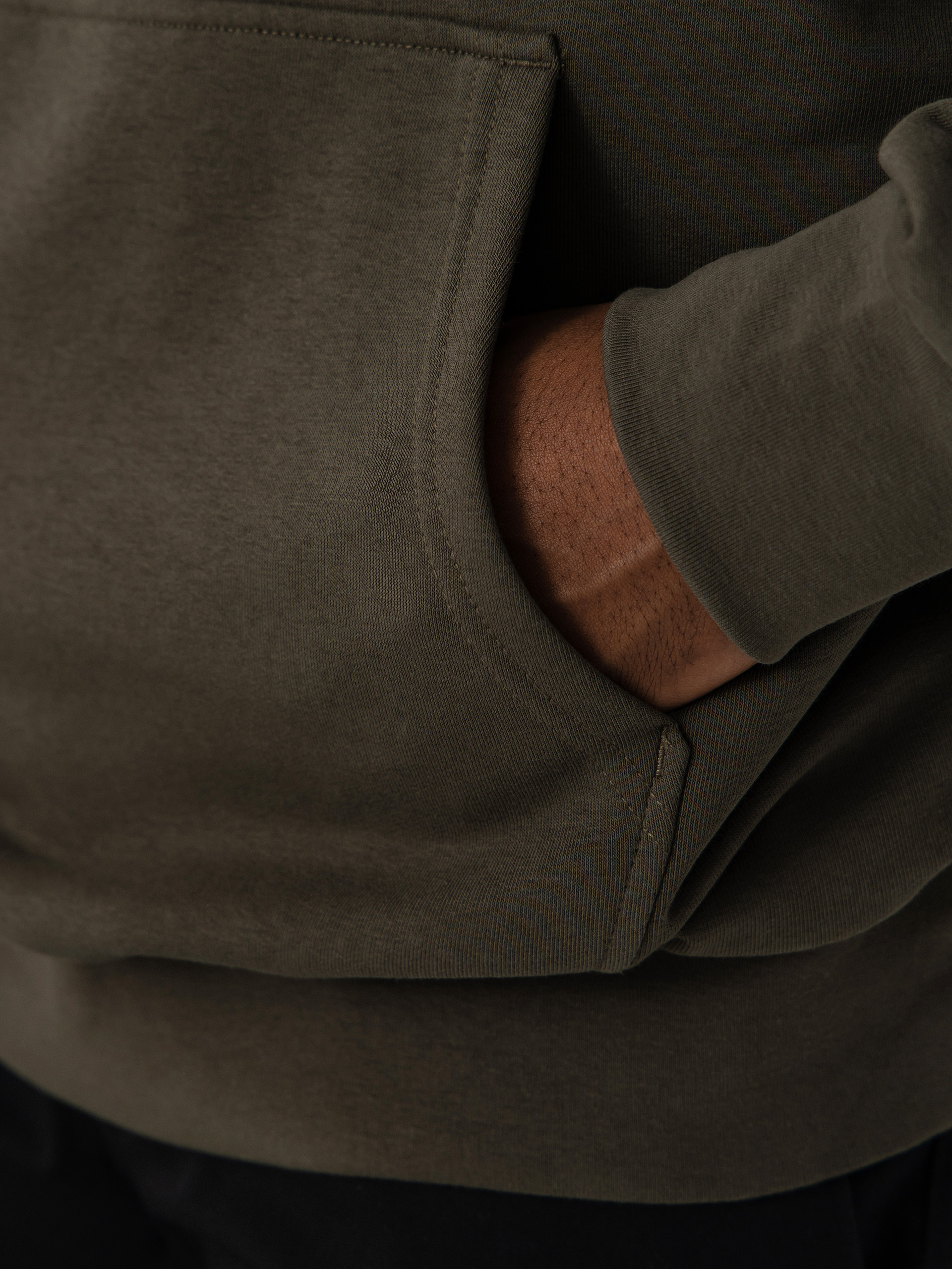 Mikina s kapucňou The North Face Monte HD (new taupe green)