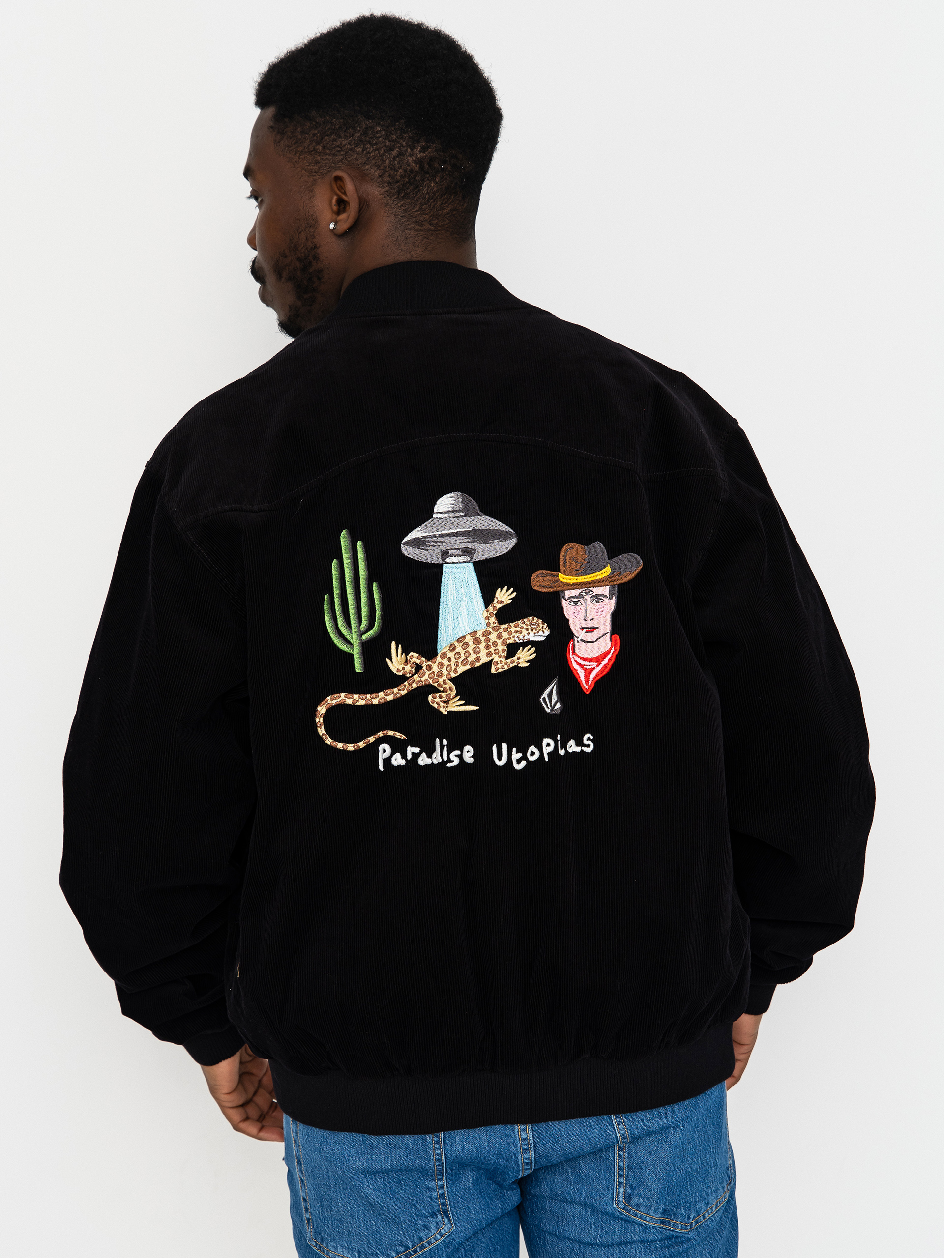 Bunda Volcom Fa Mickey Mason (black)