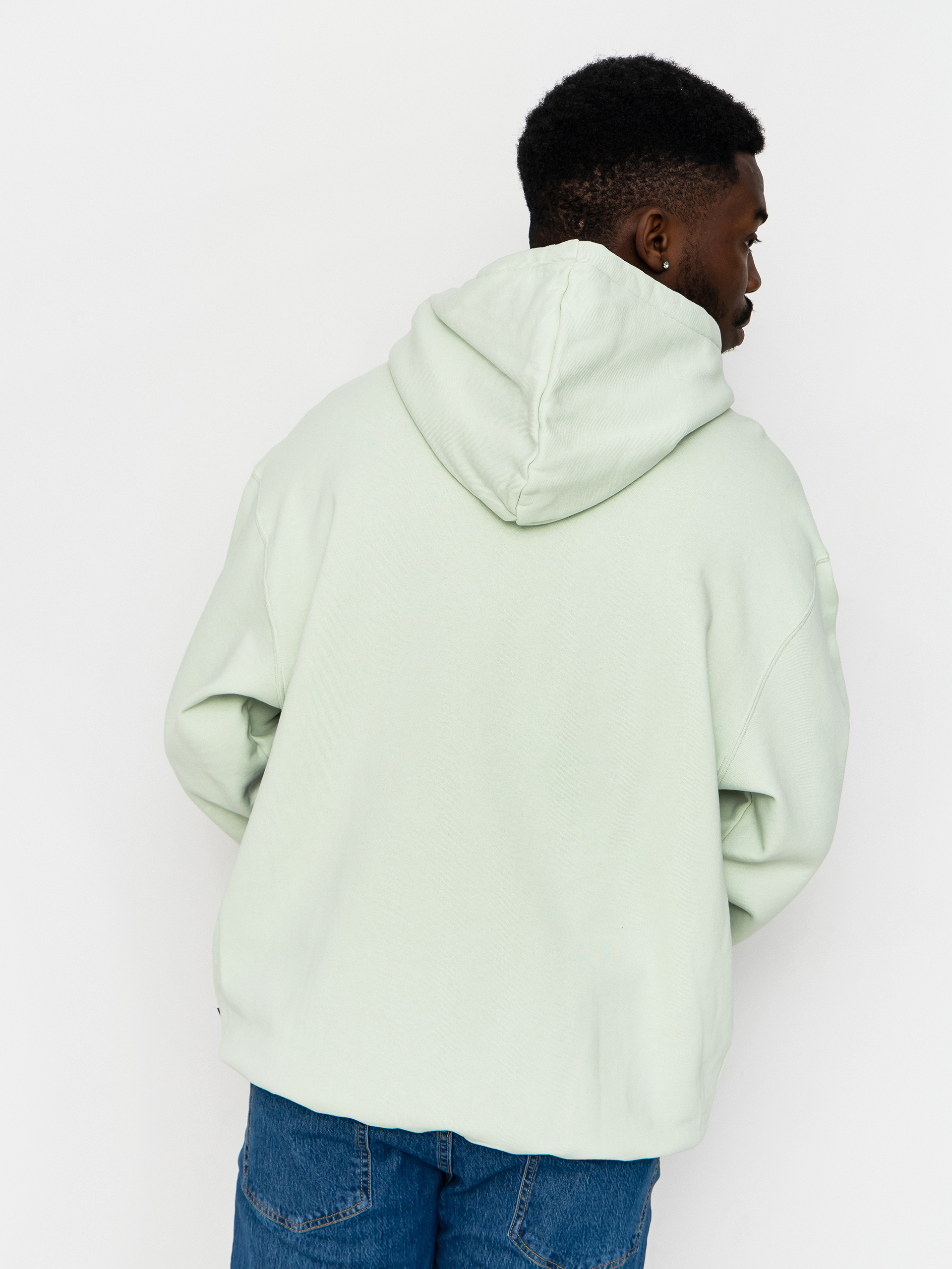 Mikina s kapucňou Volcom Single Stone HD (pale aqua)