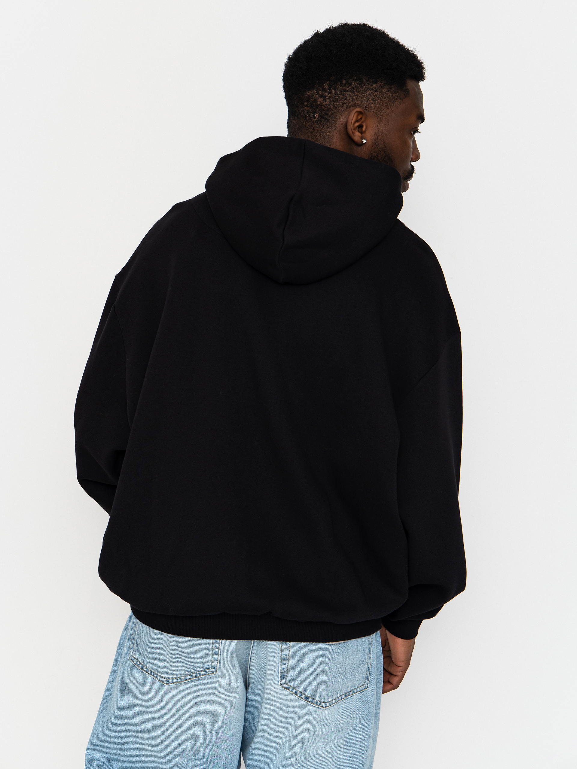 Mikina s kapucňou Karl Kani Small Signature Essential HD (black)