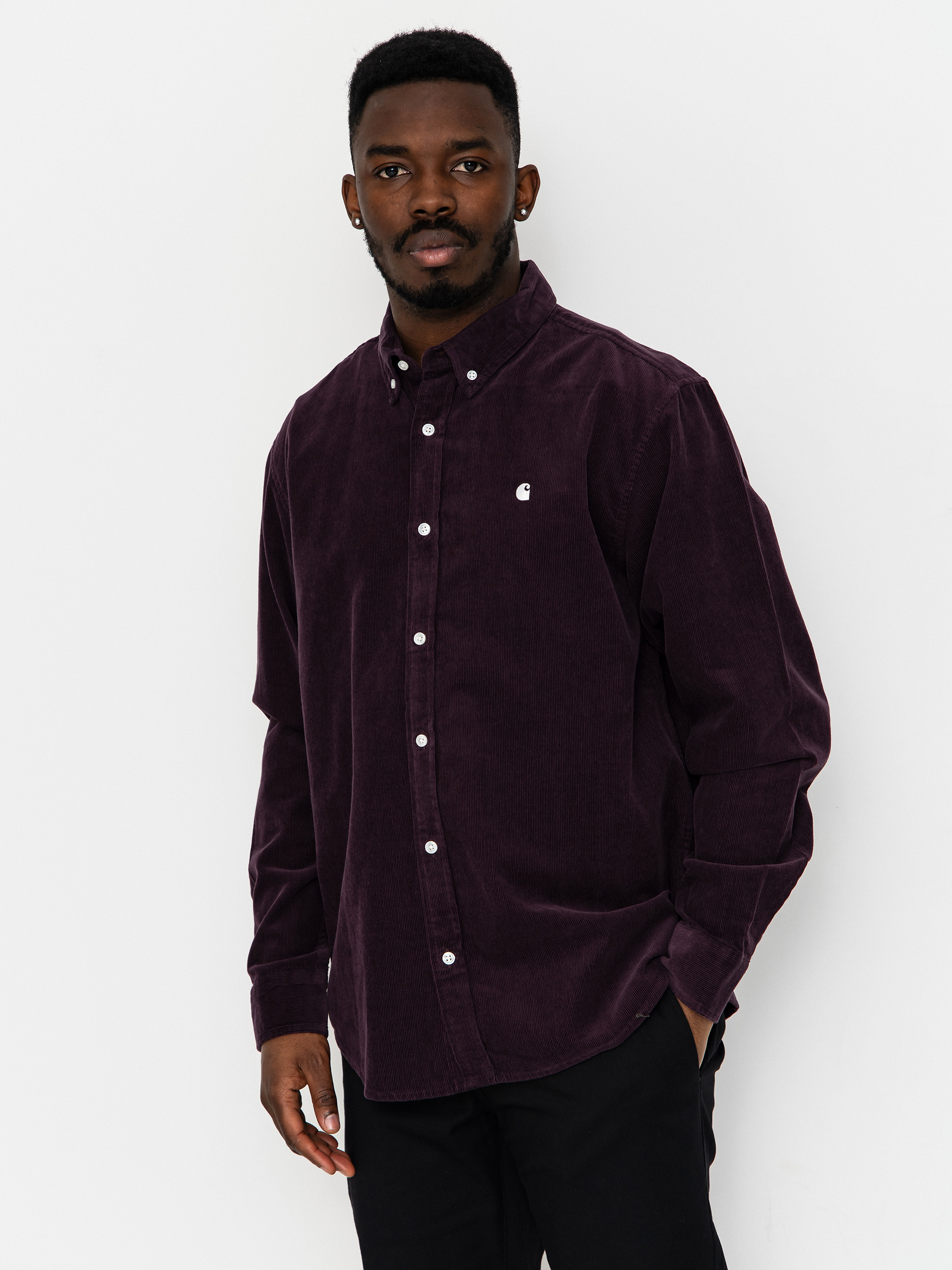 Kou0161eu013ea Carhartt WIP Madison Fine Cord (cozy purple/wax)