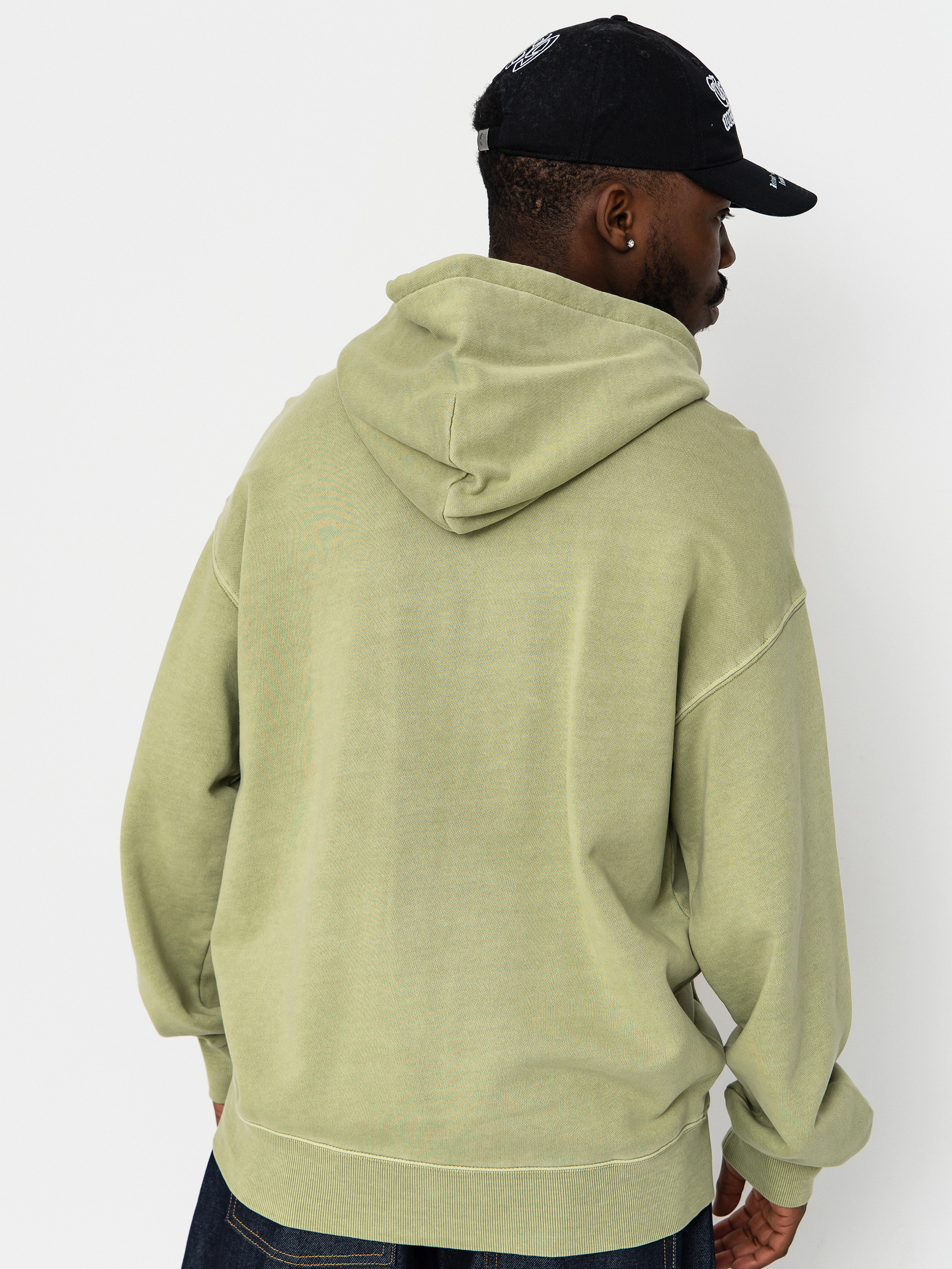 Mikina s kapucňou Carhartt WIP Nelson ZHD (gentle green)