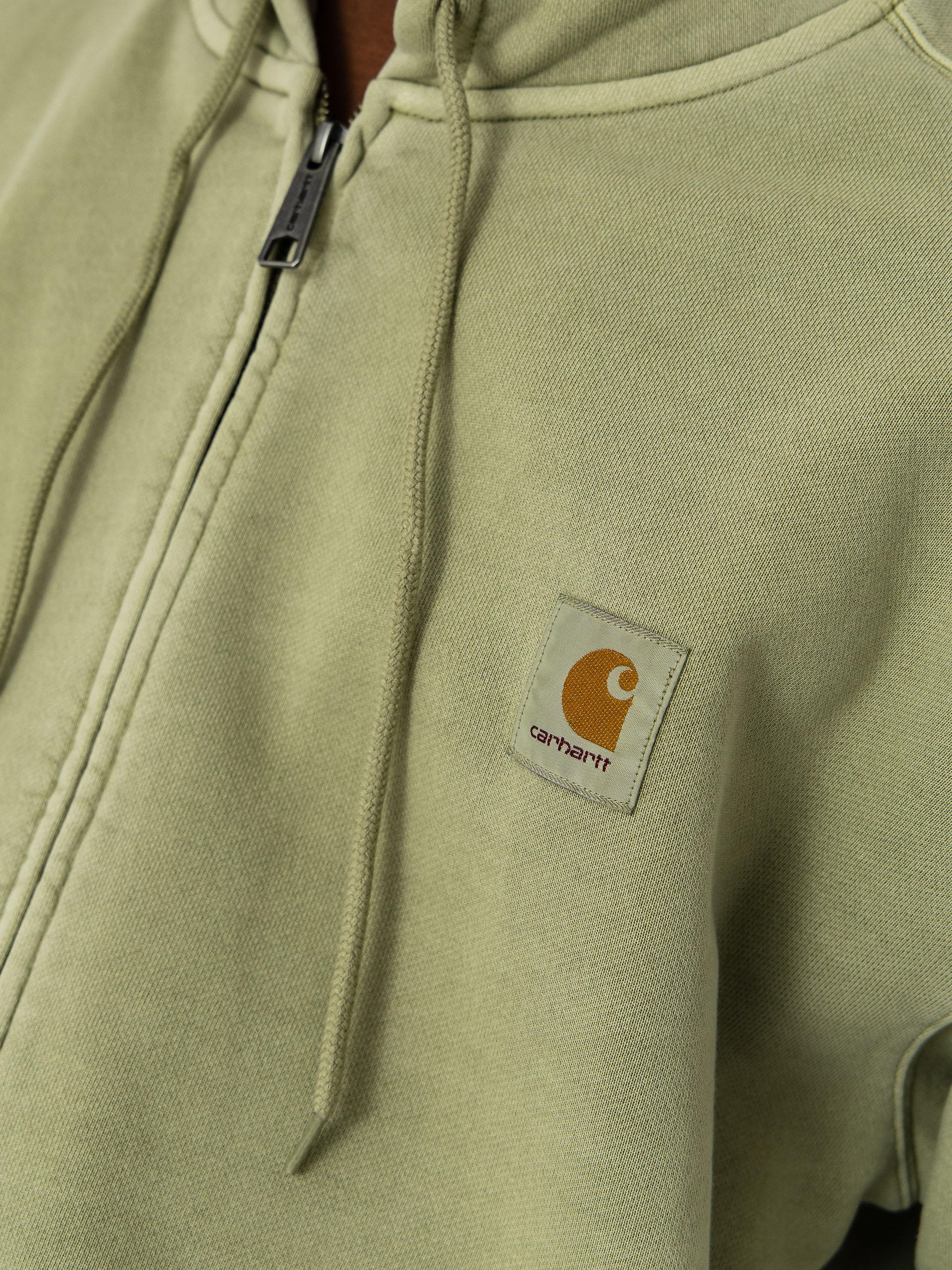Mikina s kapucňou Carhartt WIP Nelson ZHD (gentle green)