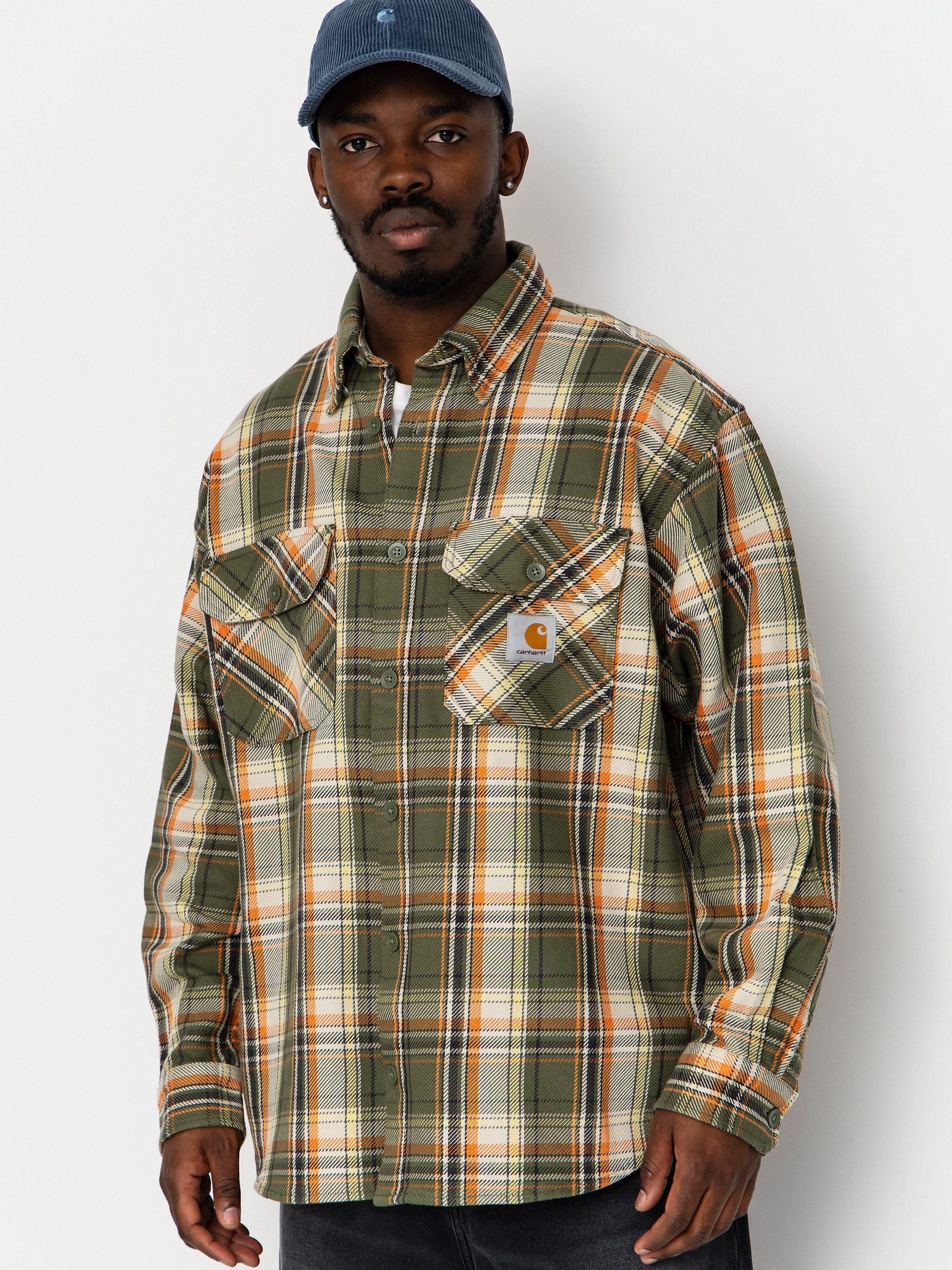 Kou0161eu013ea Carhartt WIP Tunick (tunick check/dollar green)