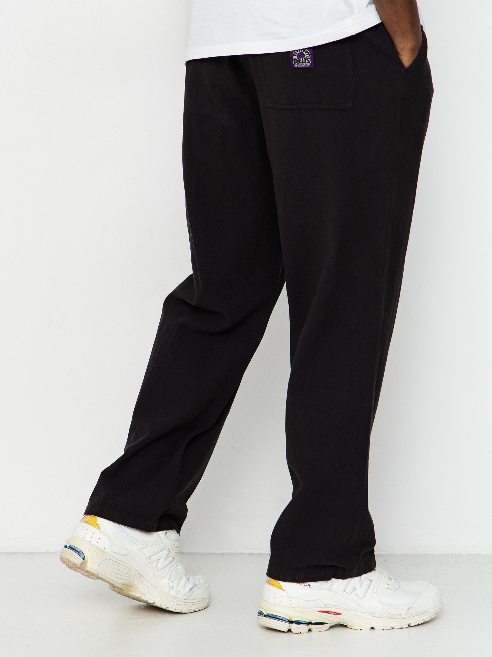 Nohavice Deus Ex Machina Infinity Beach (anthracite)