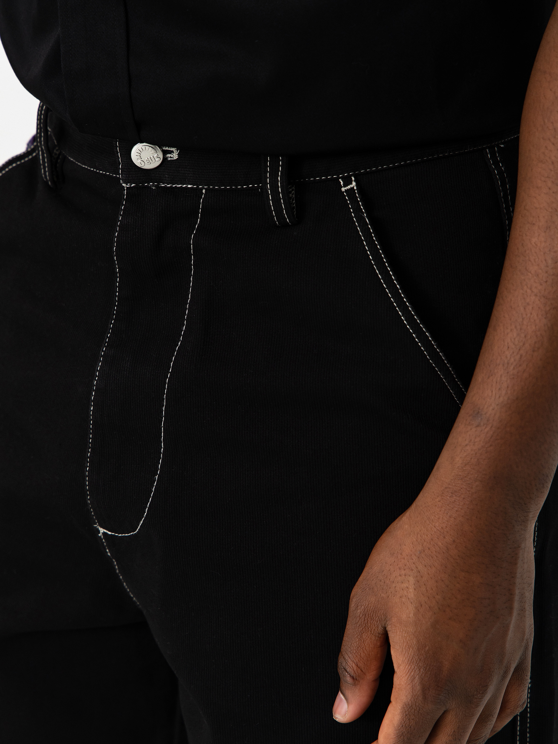 Kraťasy Deus Ex Machina Stringer Walk (anthracite)