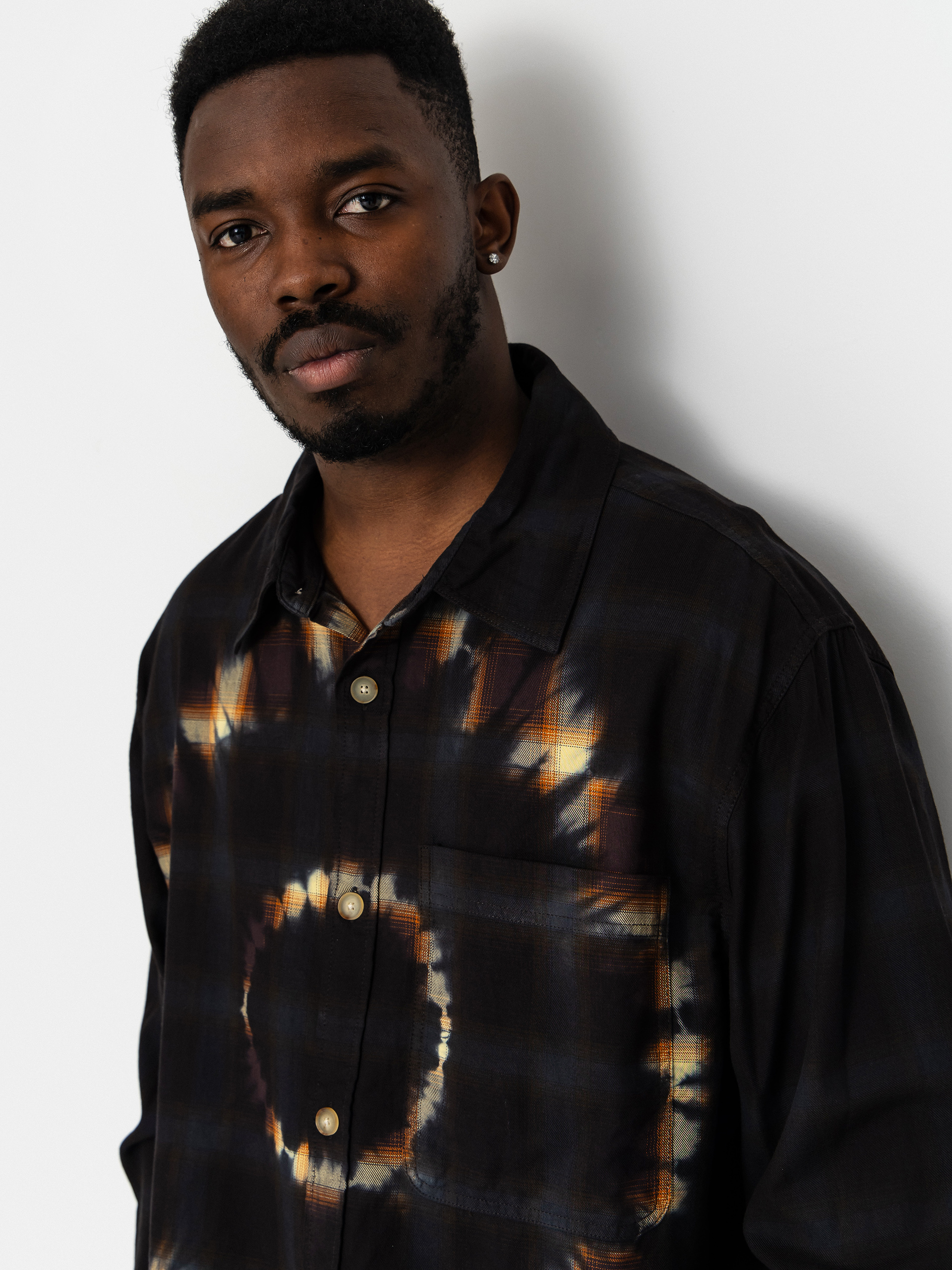 Košeľa Deus Ex Machina Vicizous (nightingale brown)