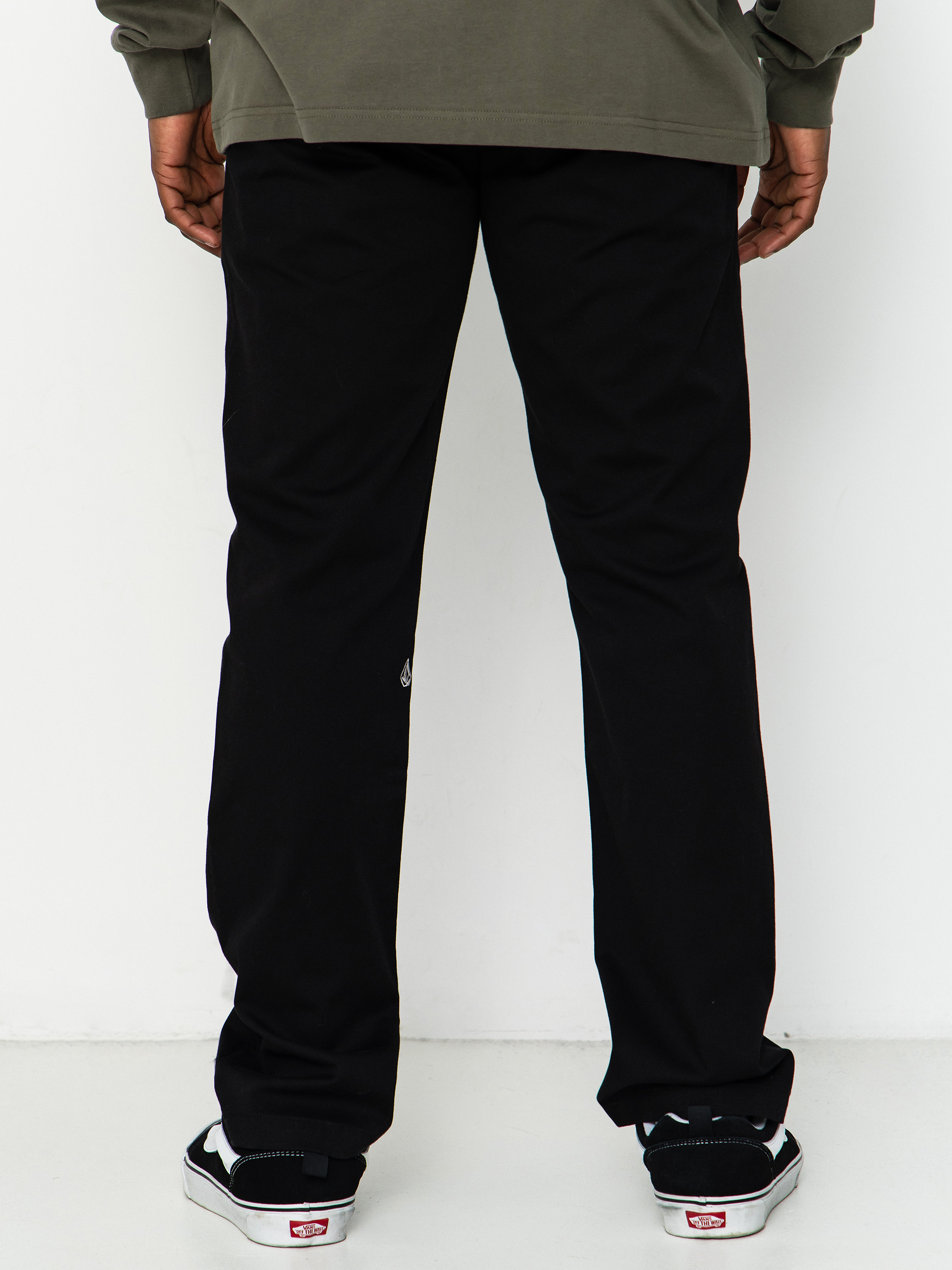 Nohavice Volcom Frickin Modern Stret (black)
