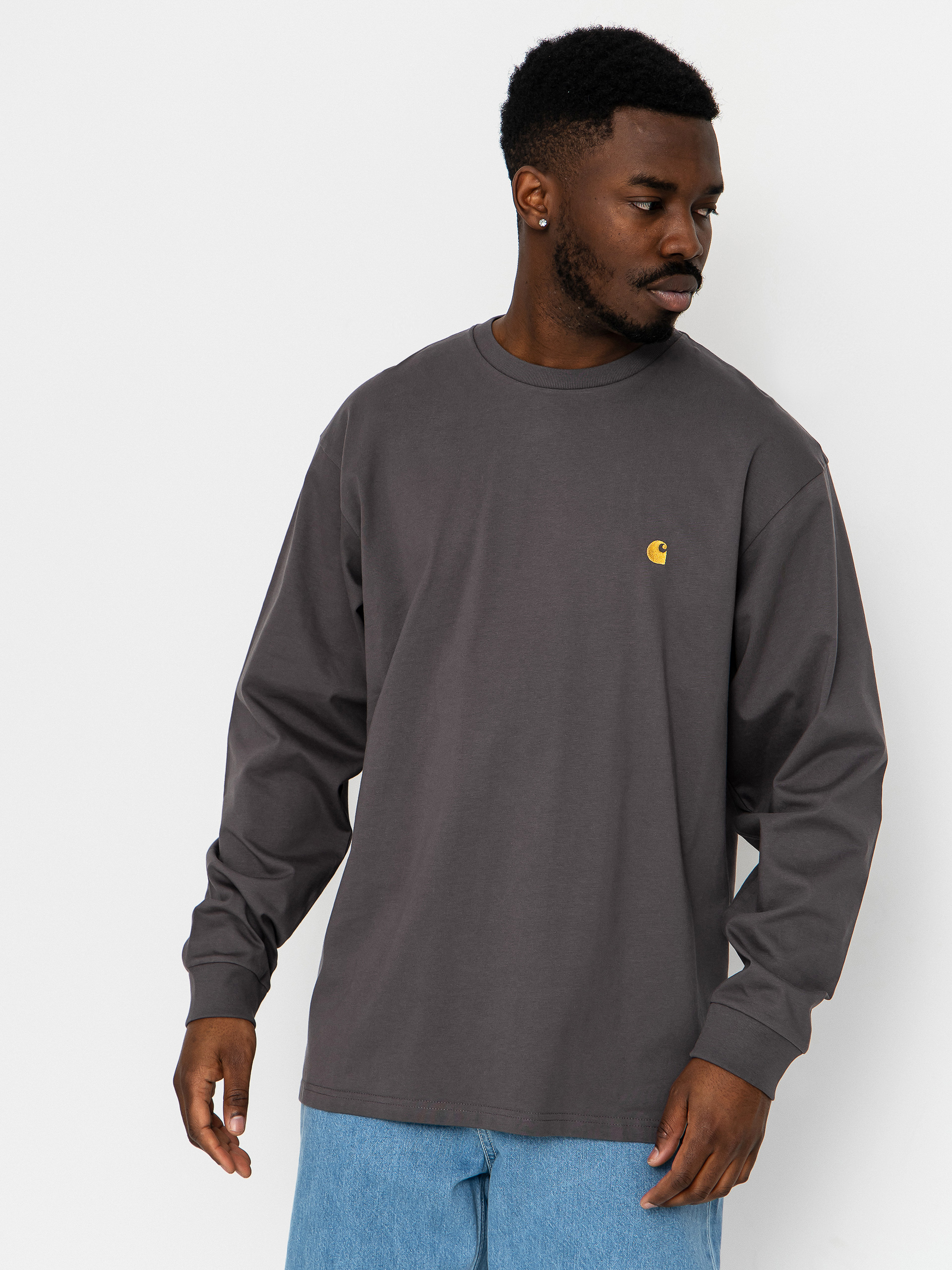 Triko Carhartt WIP Chase (porphyry/gold)