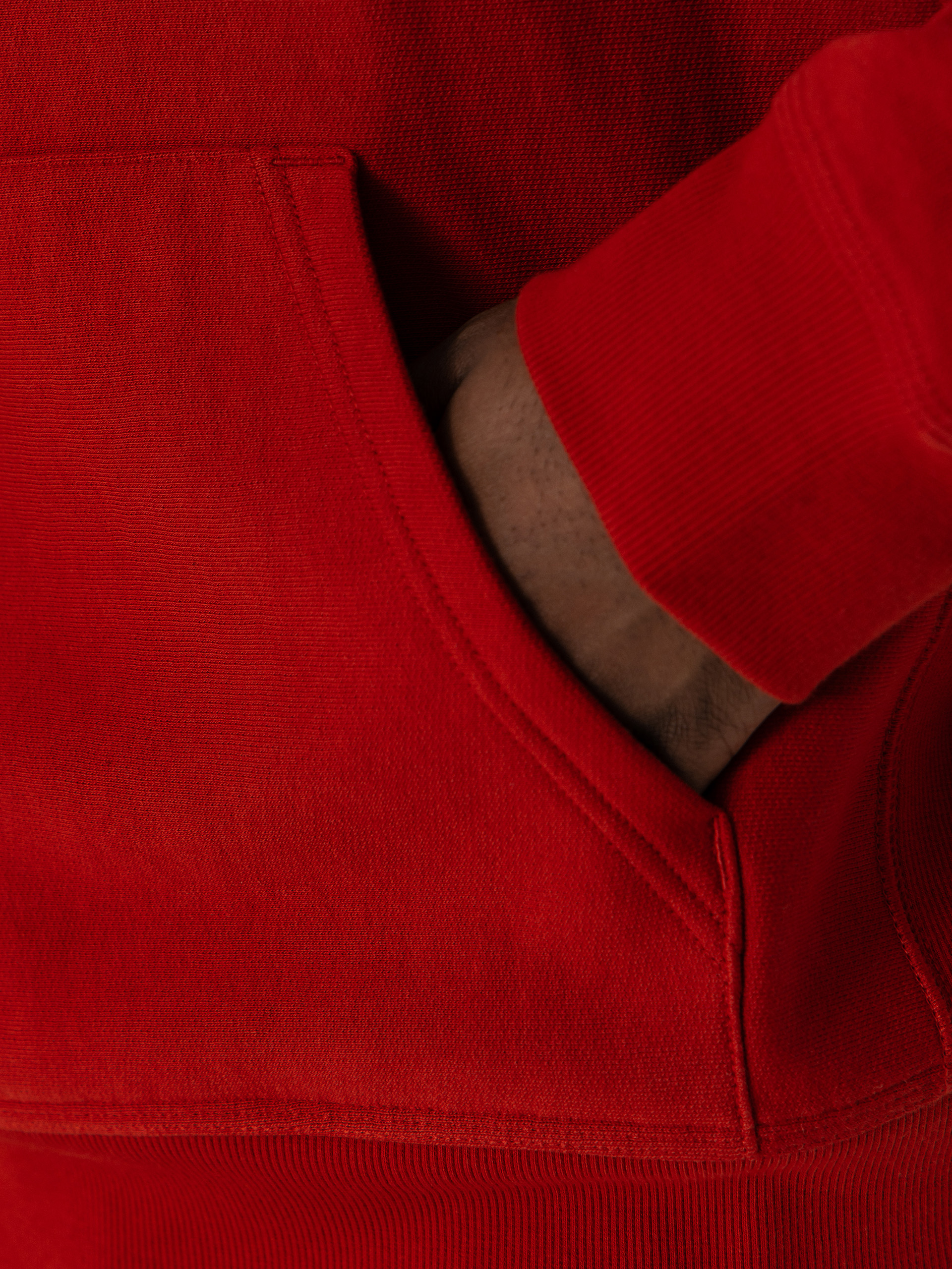 Mikina s kapucňou Carhartt WIP American Script HD (oxide red)