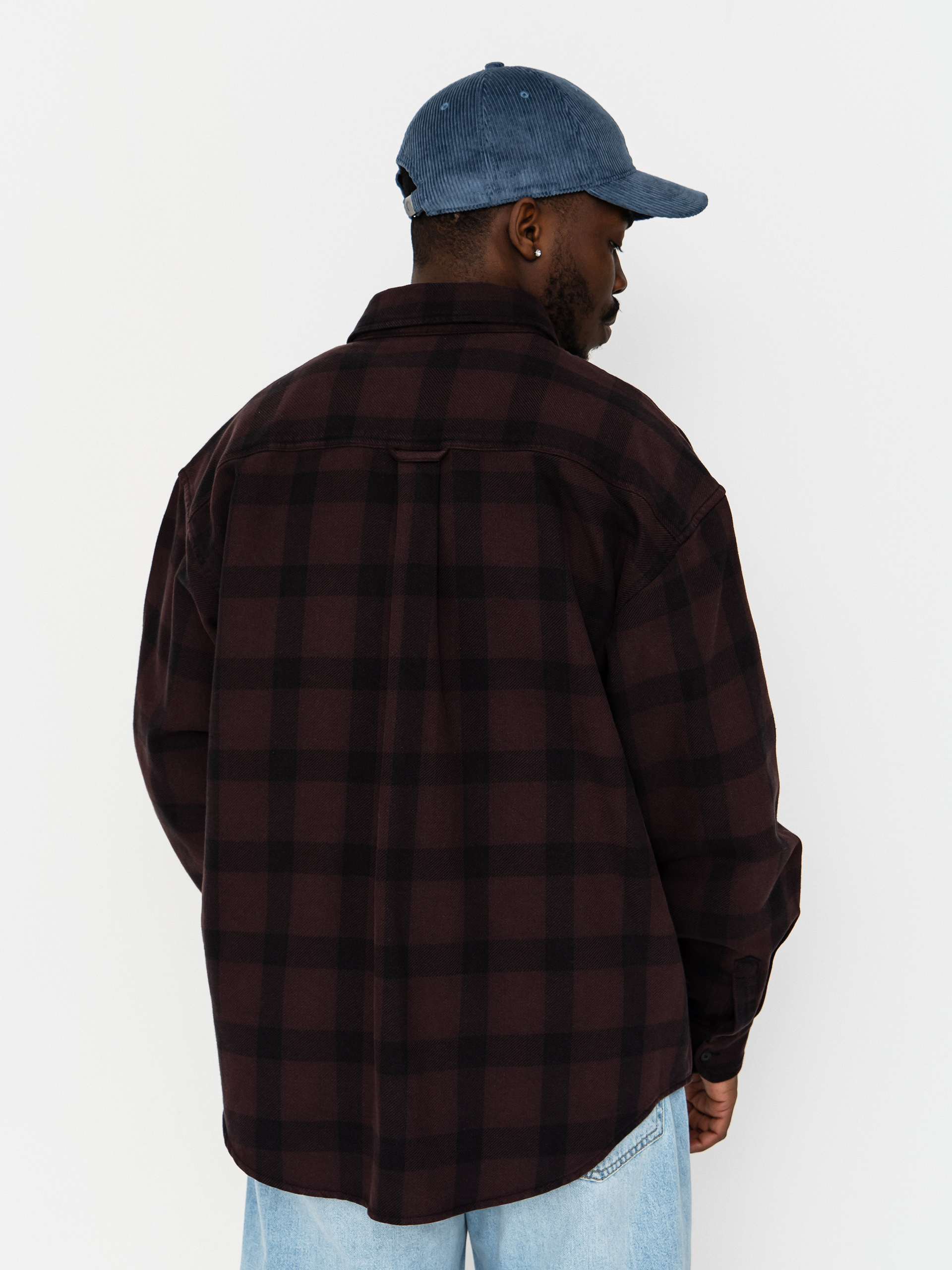 Košeľa Carhartt WIP Edmands (edmands check/natural/palisander)