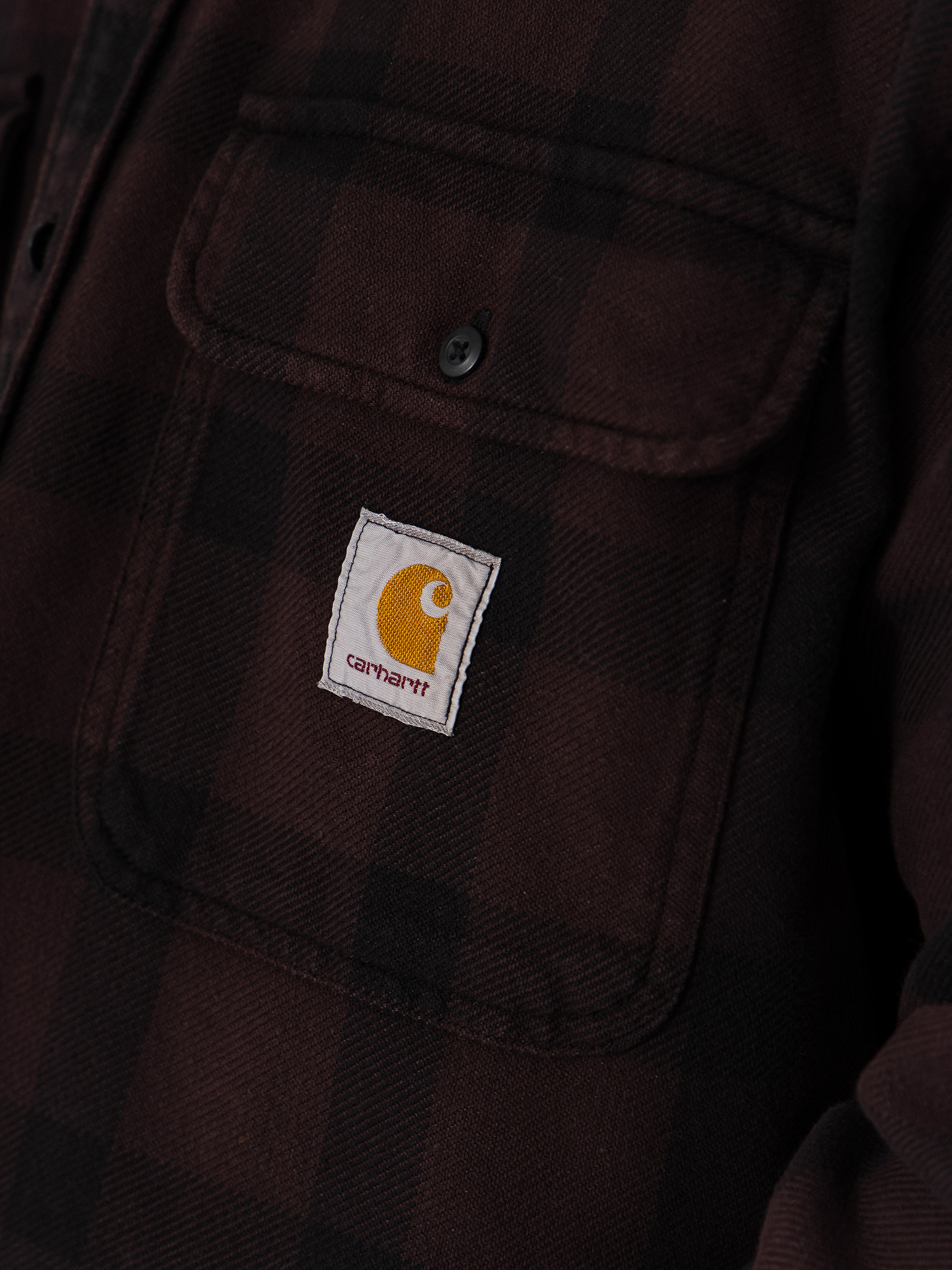 Košeľa Carhartt WIP Edmands (edmands check/natural/palisander)