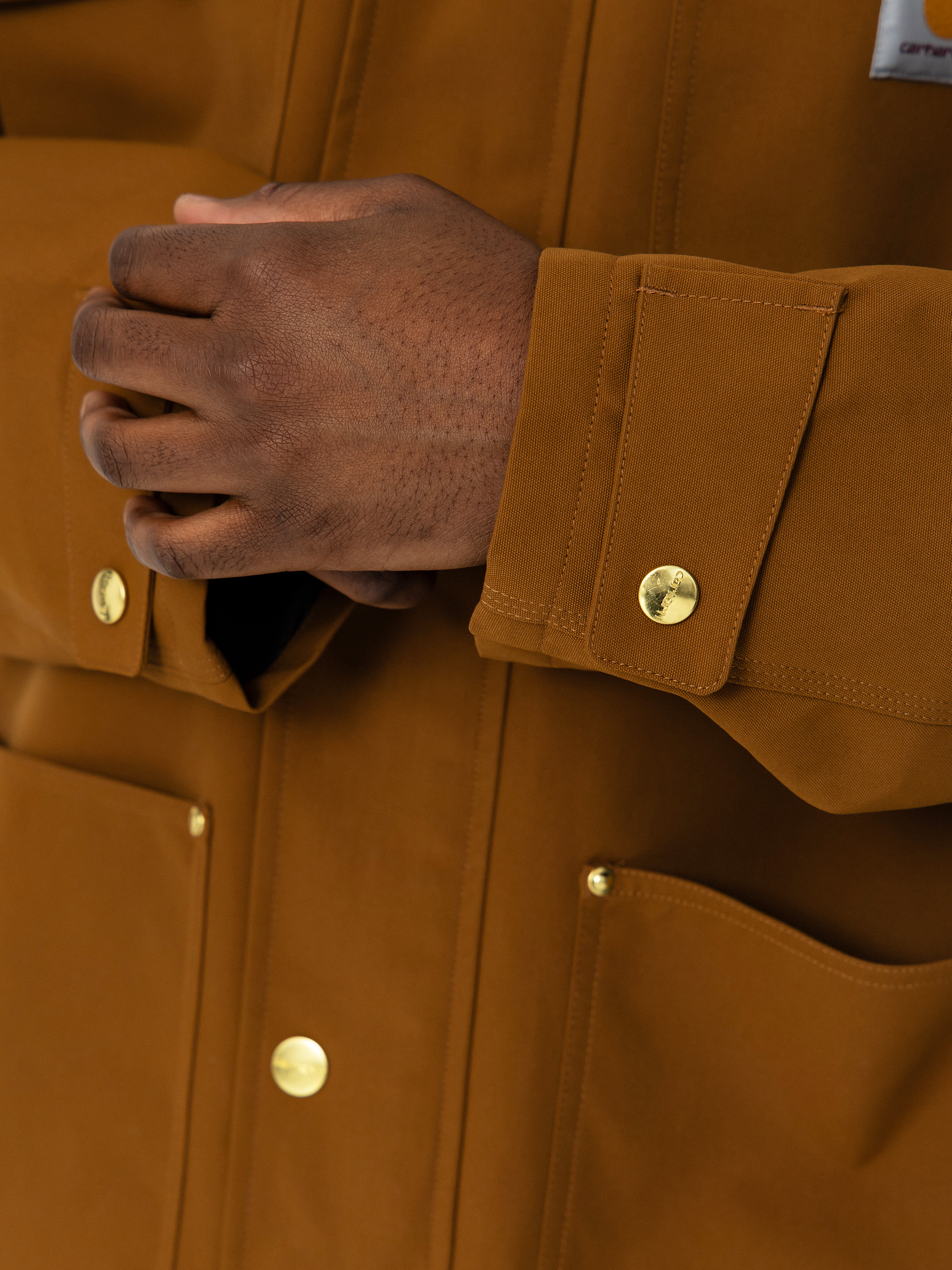 Bunda Carhartt WIP Clapton (hamilton brown/tobacco)