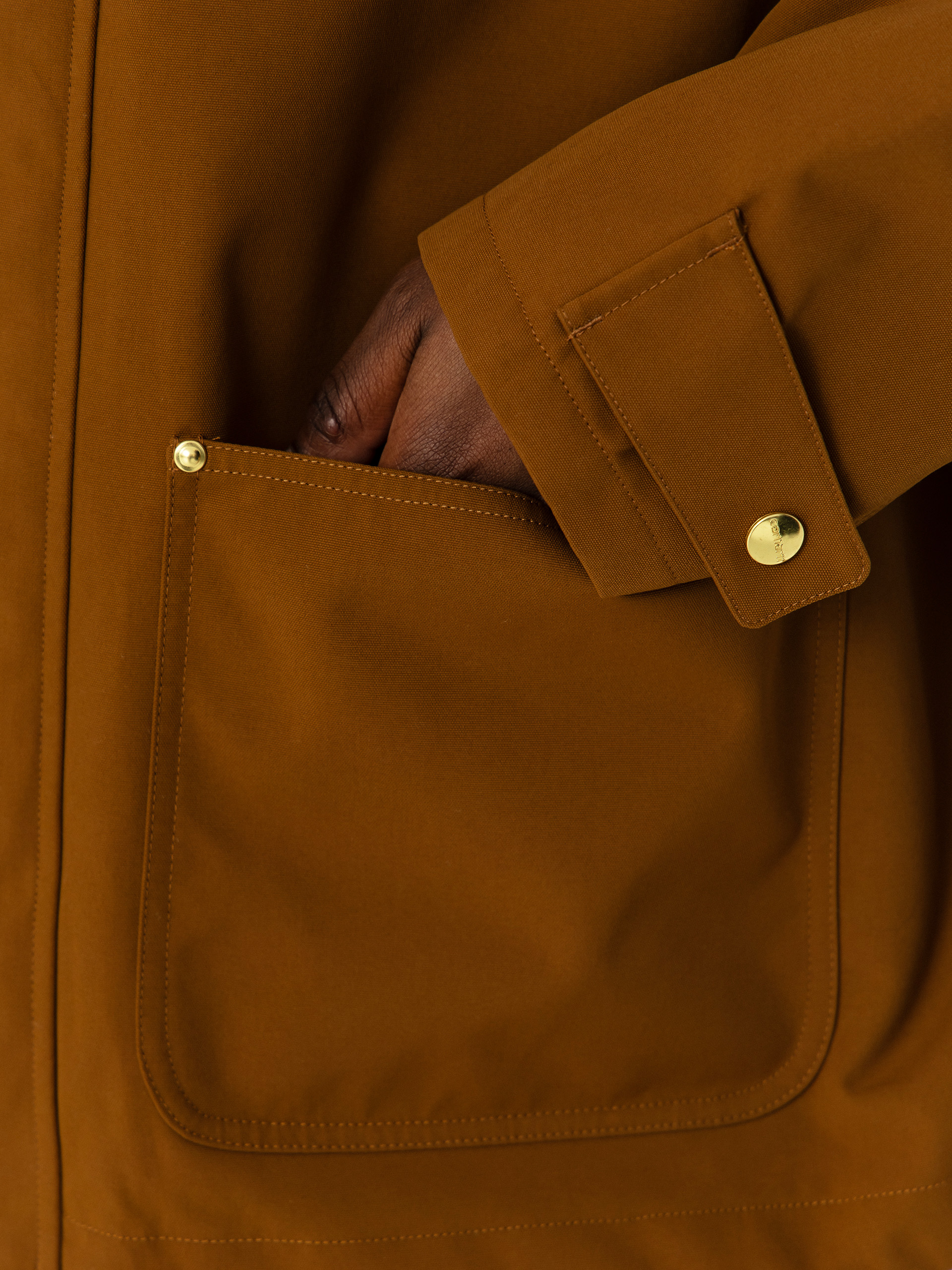 Bunda Carhartt WIP Clapton (hamilton brown/tobacco)