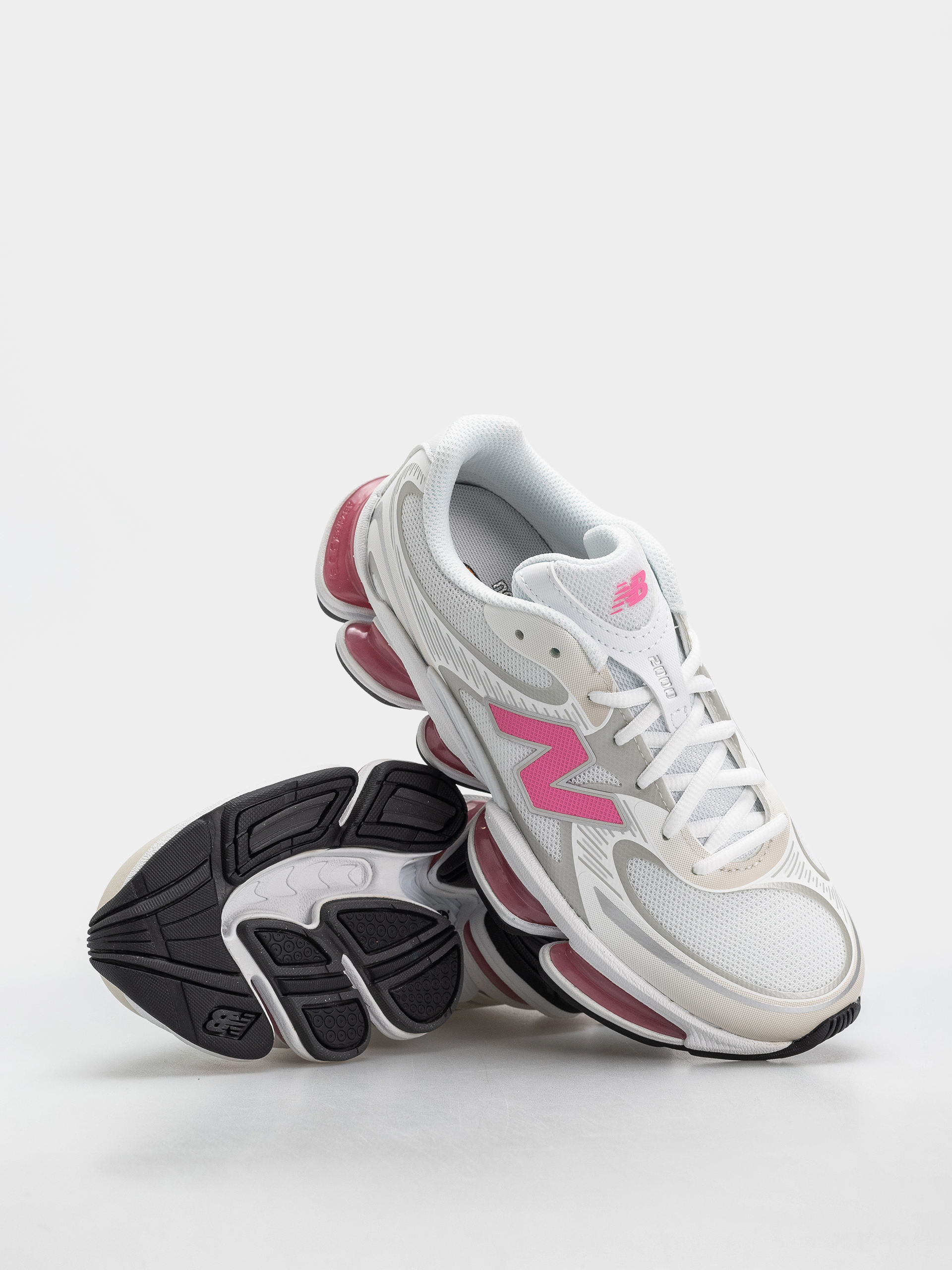 Topánky New Balance 2000 (103 white/30% lighter pink heat)