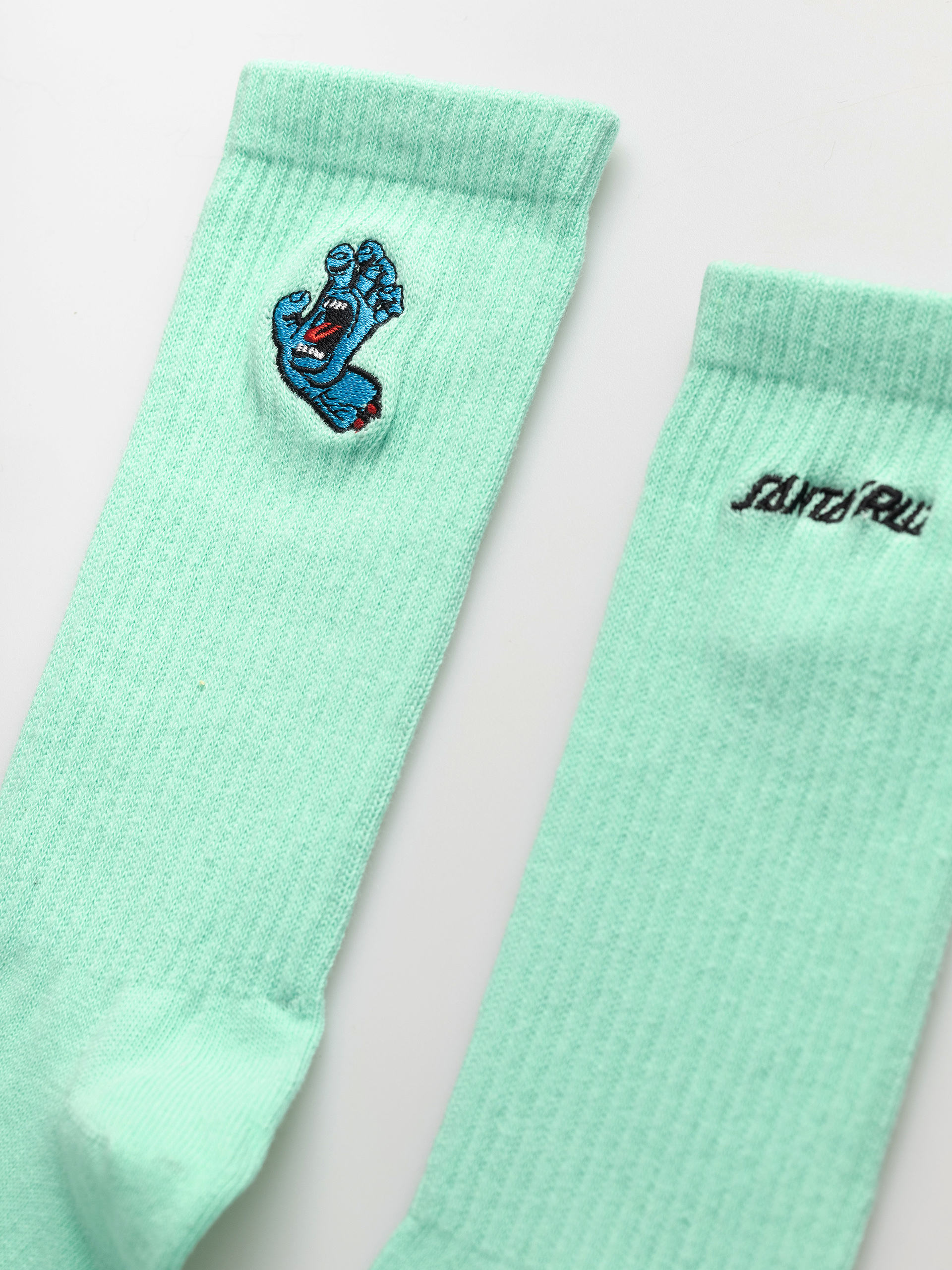 Ponožky Santa Cruz Screaming Mini Hand (mint)