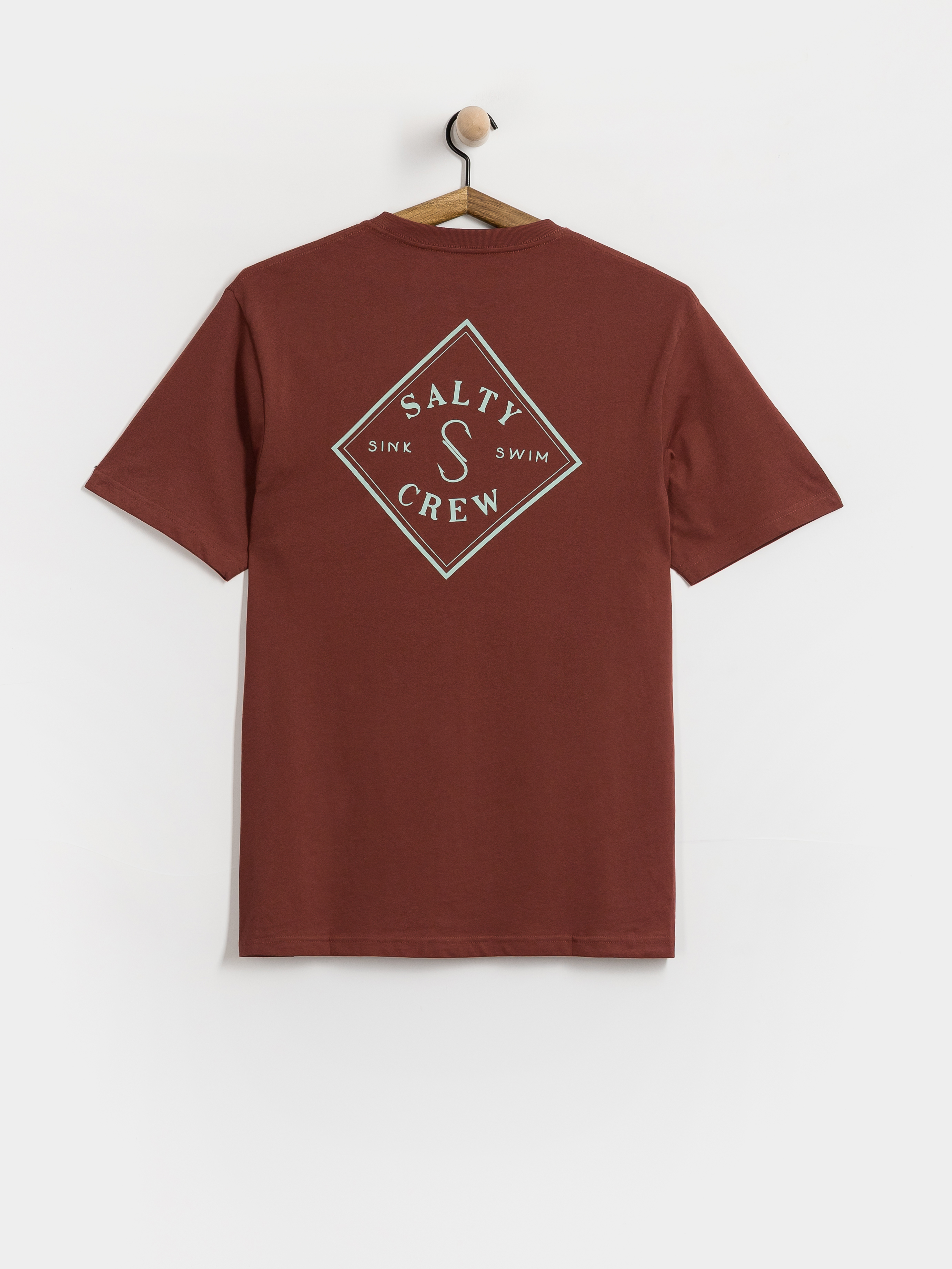Tričko Salty Crew Tippet (burgundy)