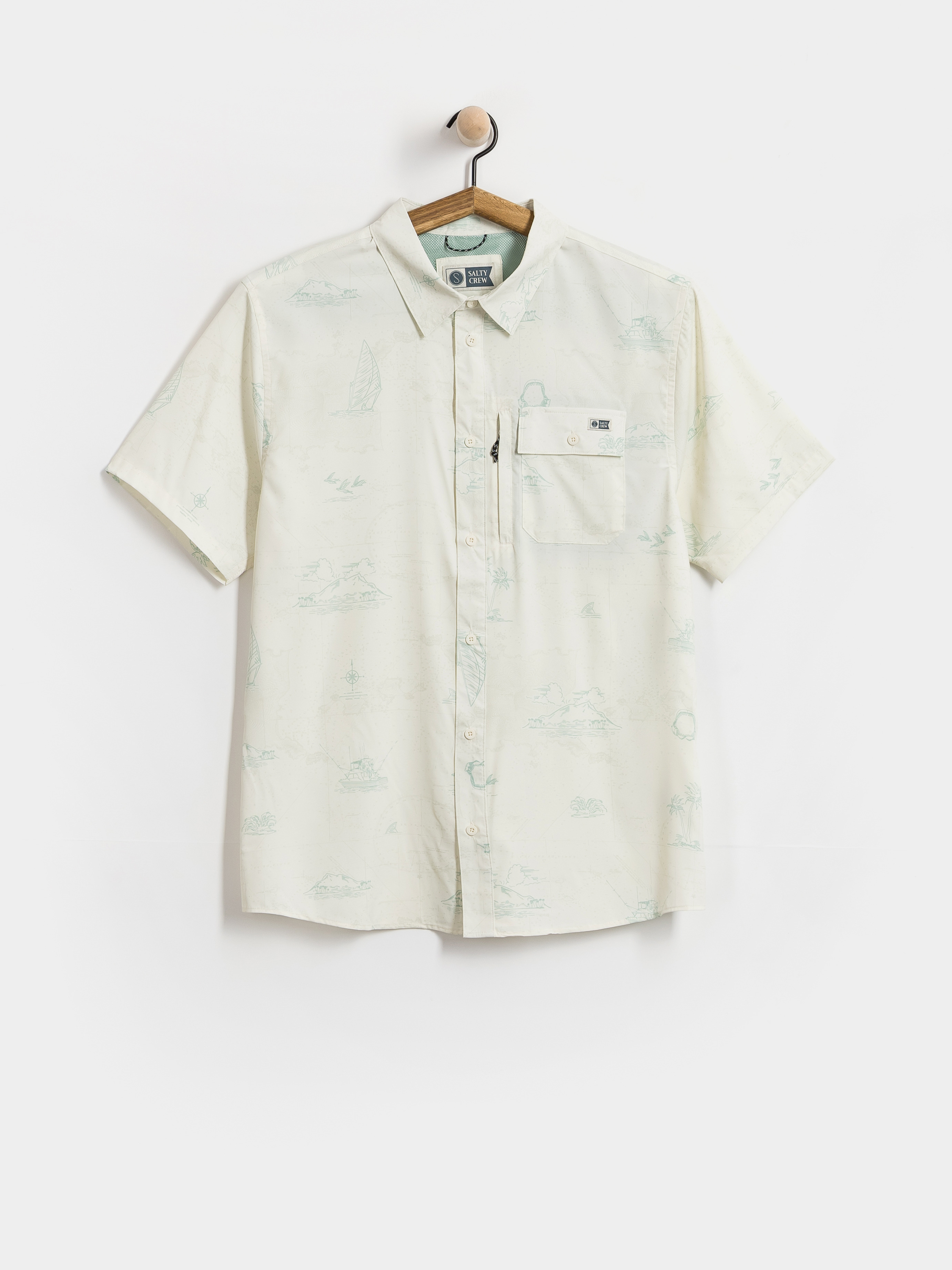 Košeľa Salty Crew Flagship Uv Button Up