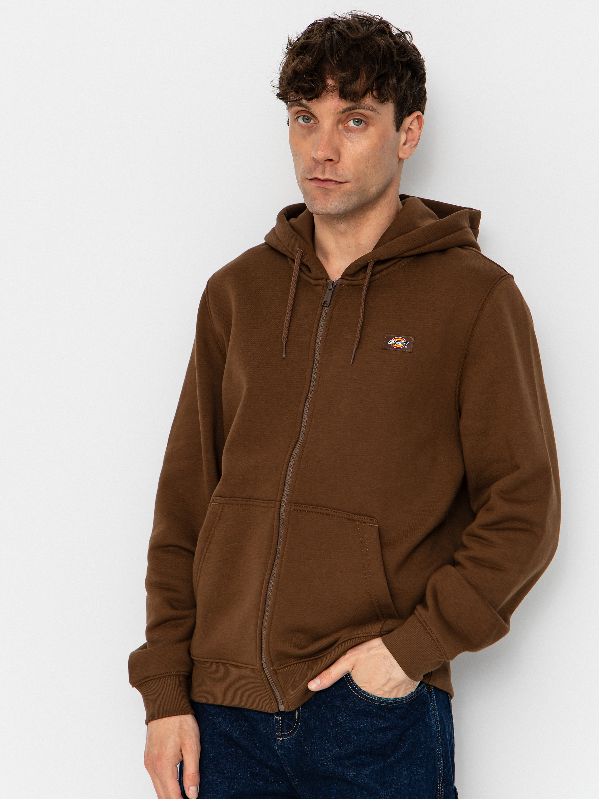 Mikina s kapucňou Dickies Oakport ZHD (timber brown)