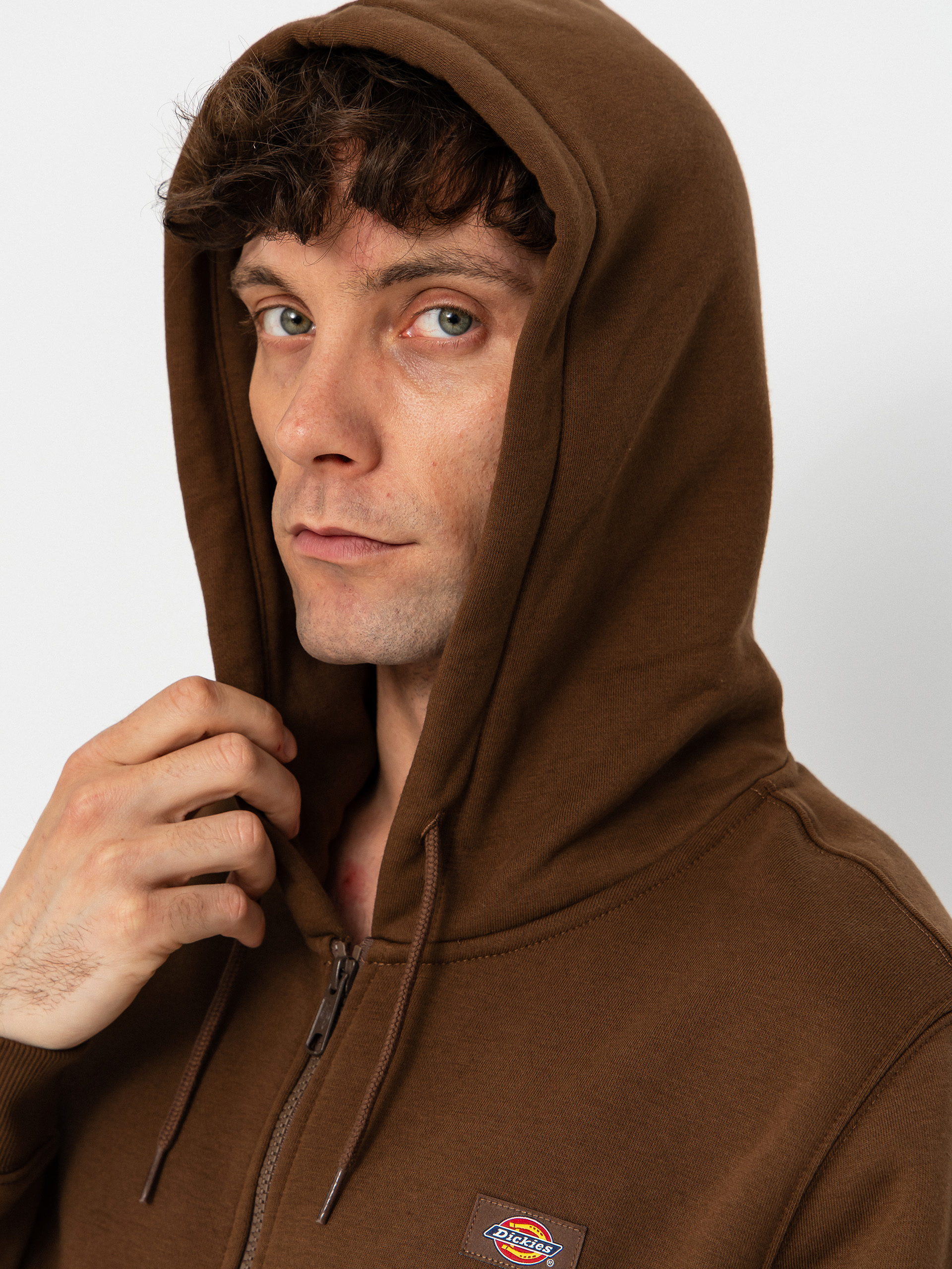 Mikina s kapucňou Dickies Oakport ZHD (timber brown)