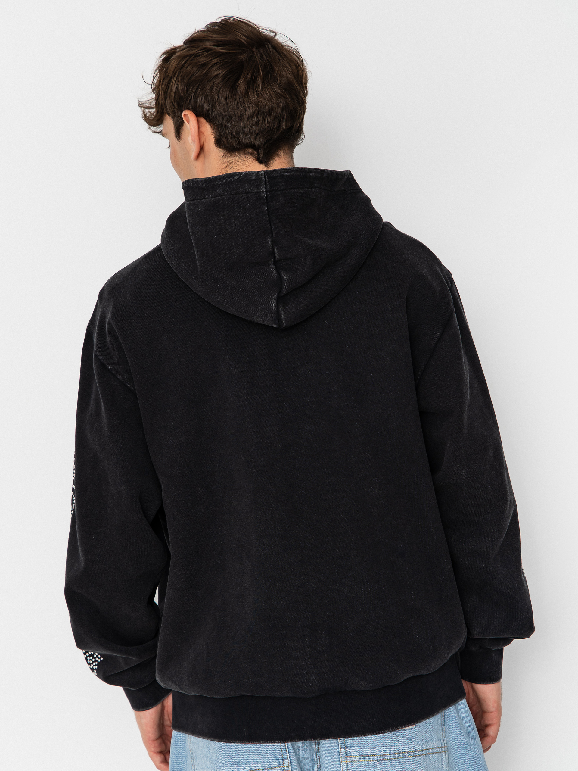 Mikina s kapucňou RipNDip Pretty Flacko Zip HD (black/charcoal)