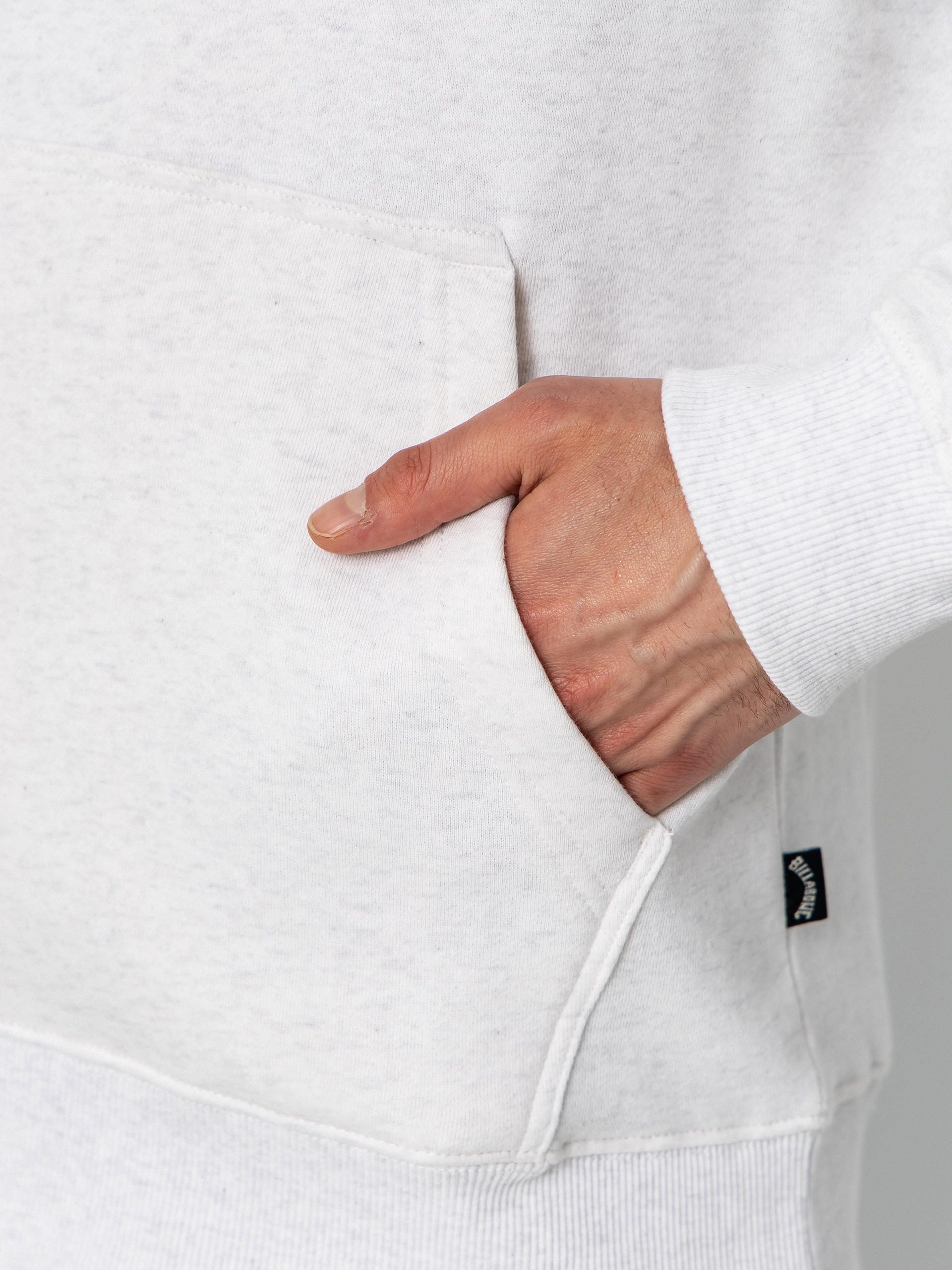 Mikina s kapucňou Billabong Arch HD (oatmeal heather)