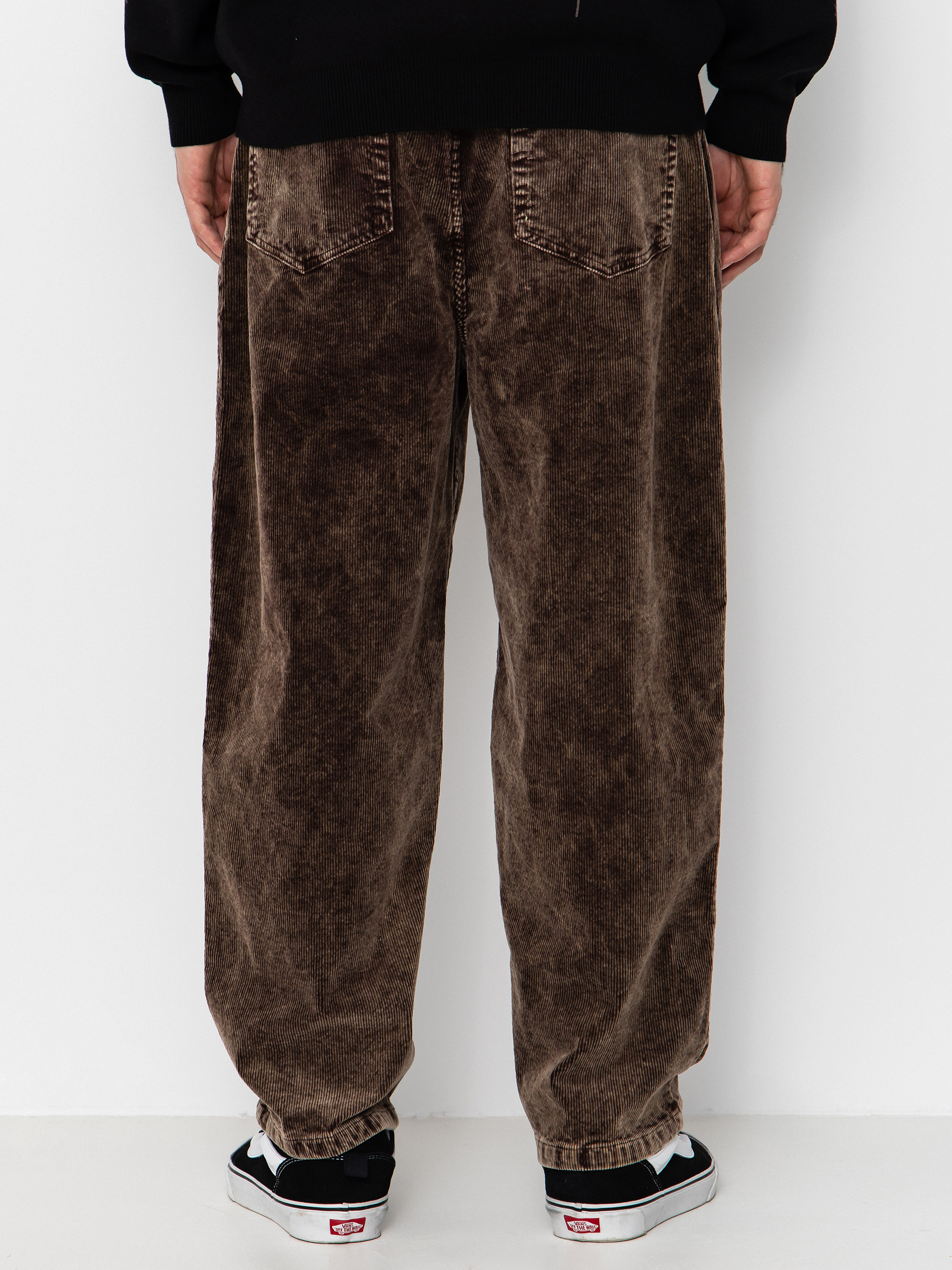 Nohavice Wasted Paris Faded Corduroy Casper (faded brown)