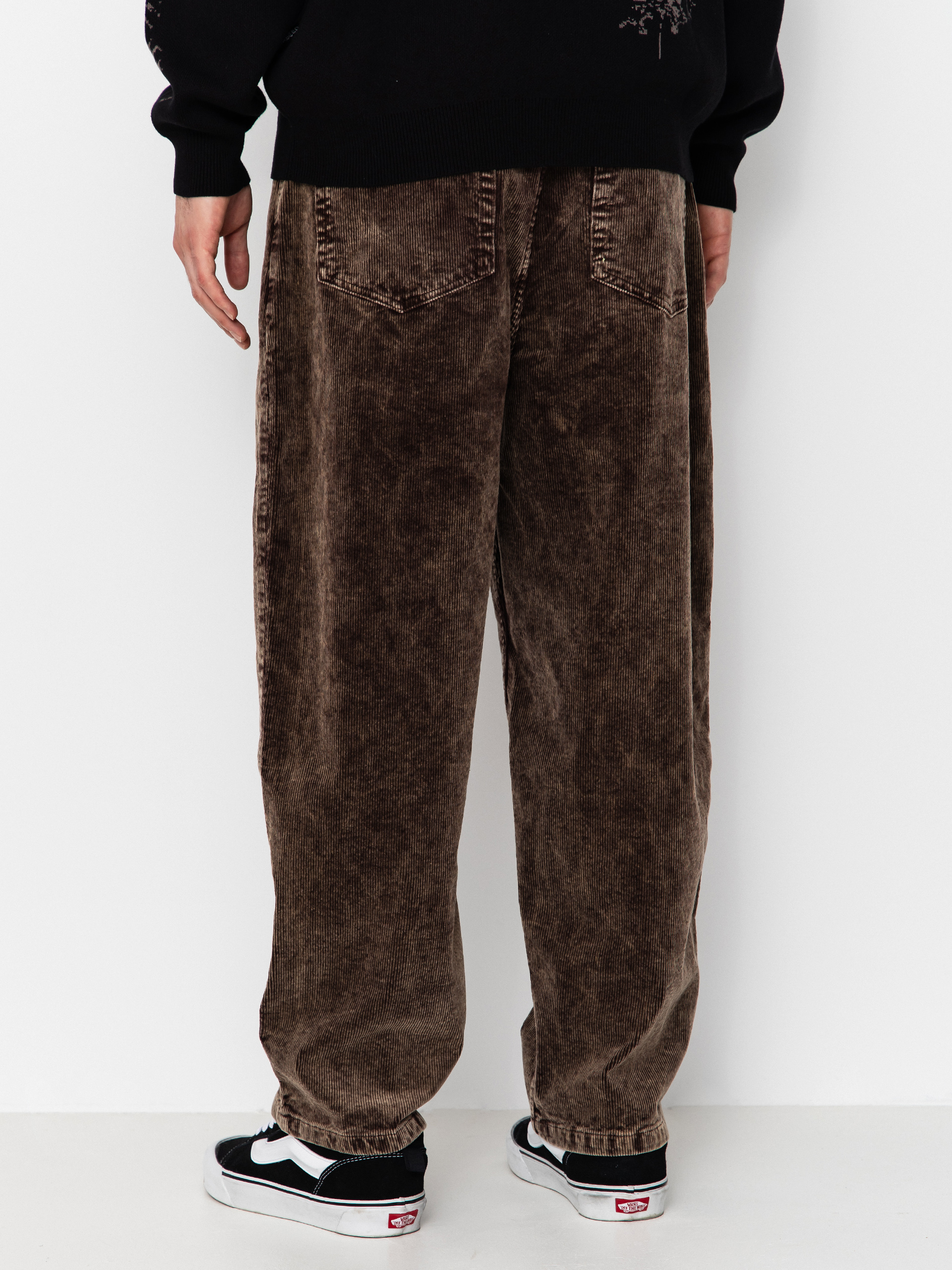 Nohavice Wasted Paris Faded Corduroy Casper (faded brown)