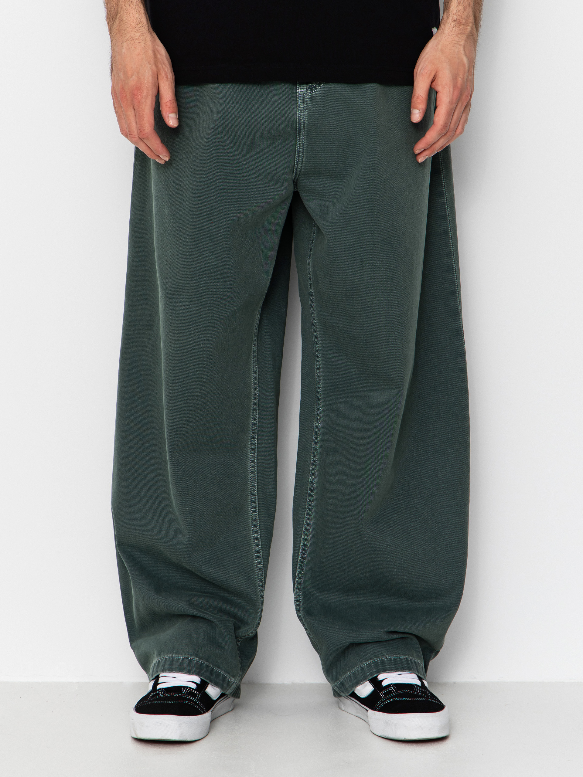 Nohavice Carhartt WIP Brandon (velvet green)