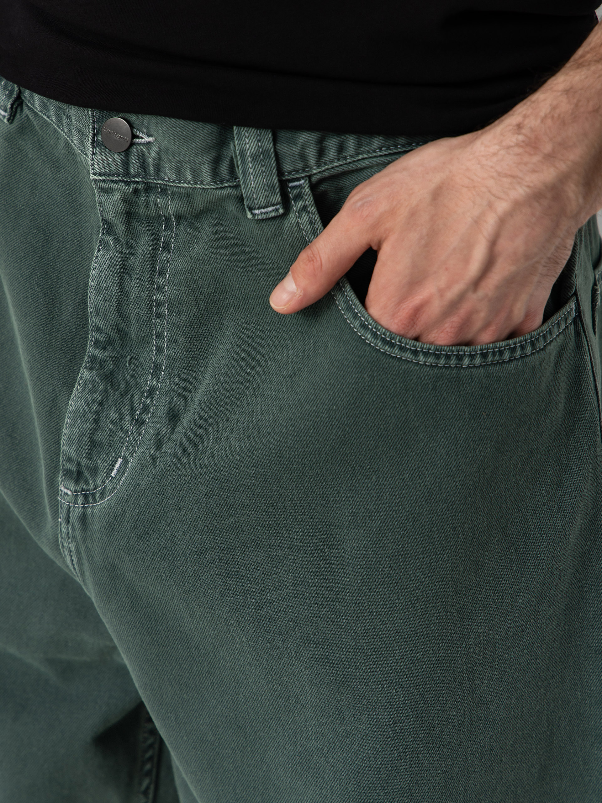 Nohavice Carhartt WIP Brandon (velvet green)