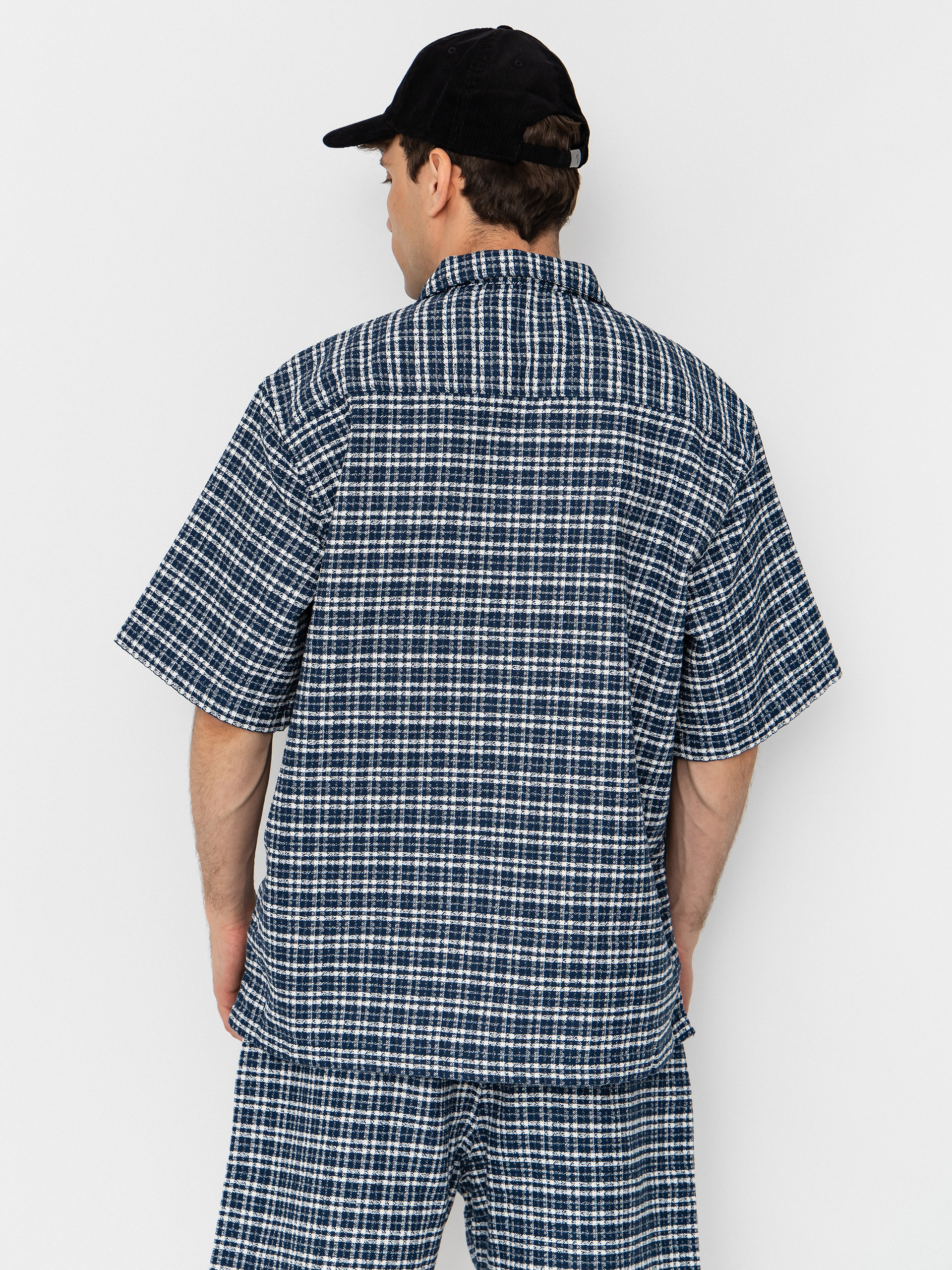 Košeľa Carhartt WIP Kander (kander check/blue river)
