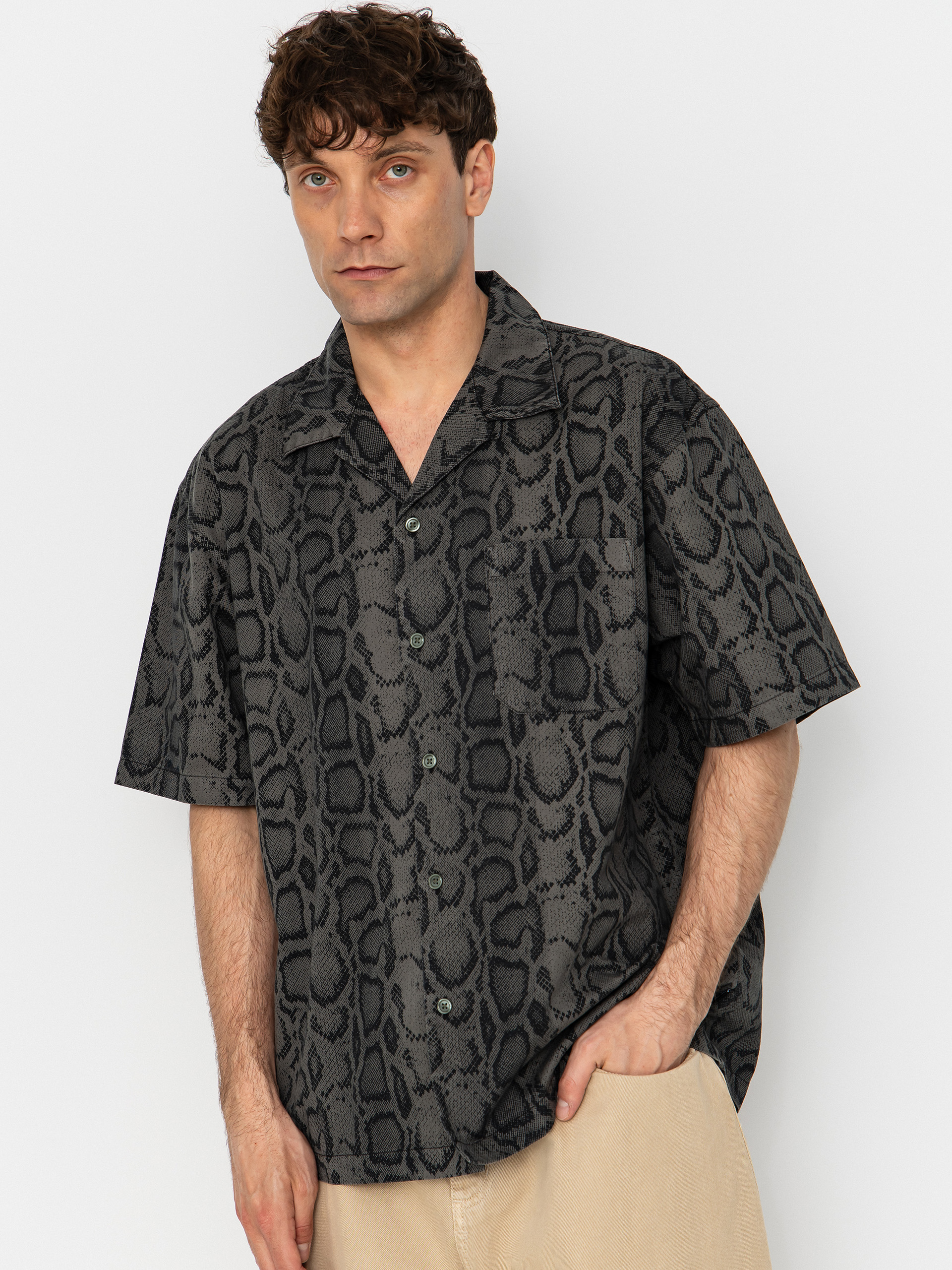 Kou0161eu013ea Carhartt WIP Snake Camo (snake camo/leaf)