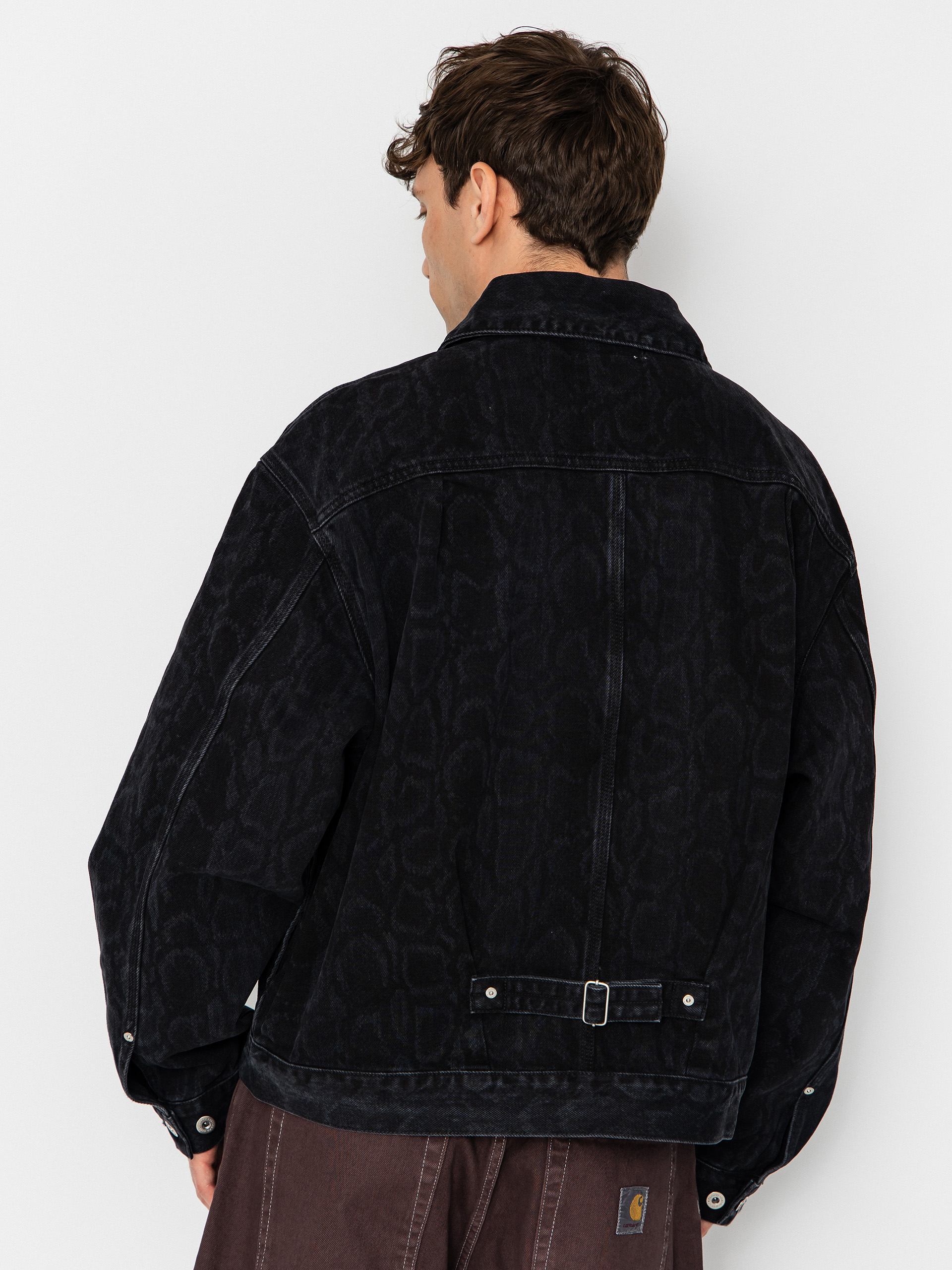 Bunda Carhartt WIP Belmar (snake camo/black)