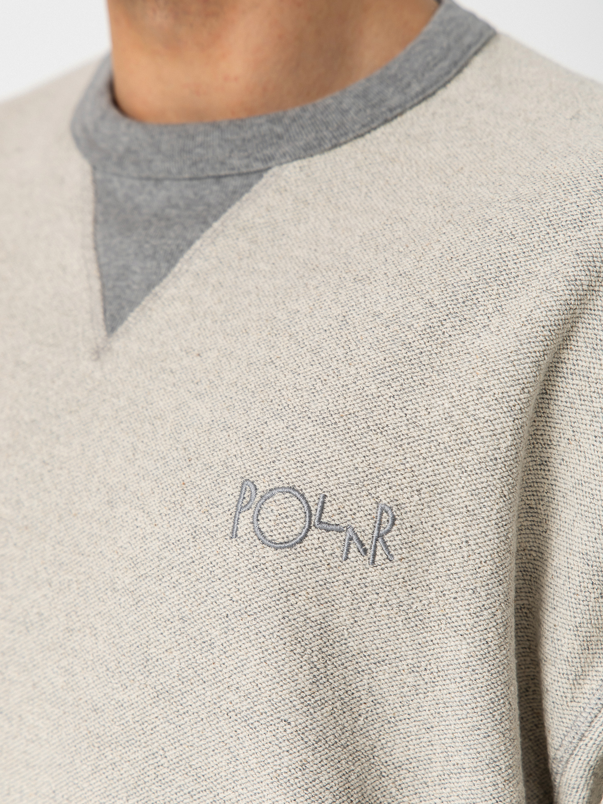 Sveter Polar Skate Reversed (heather grey)