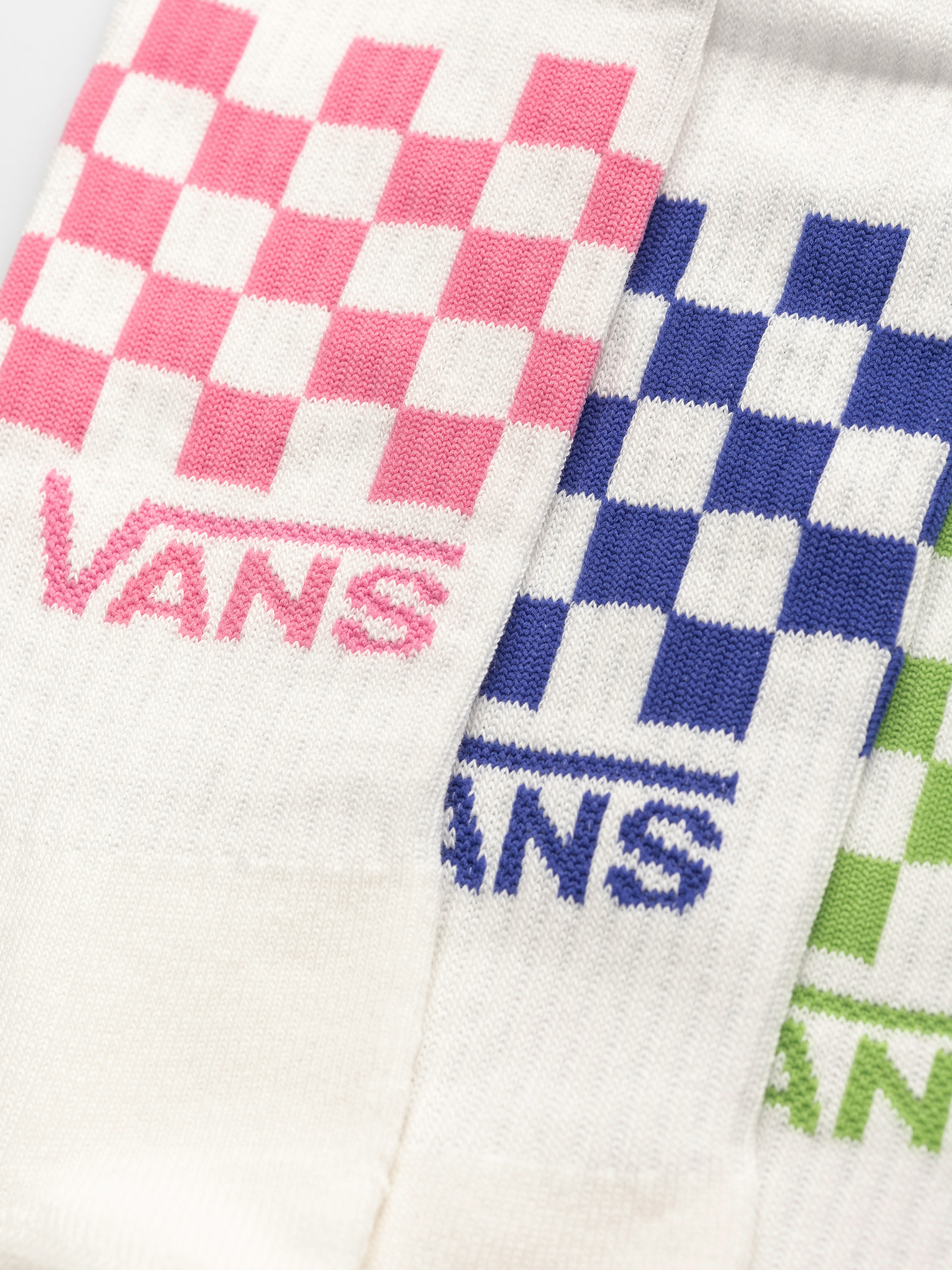 Ponožky Vans Classic Check Crew (pink fizz)