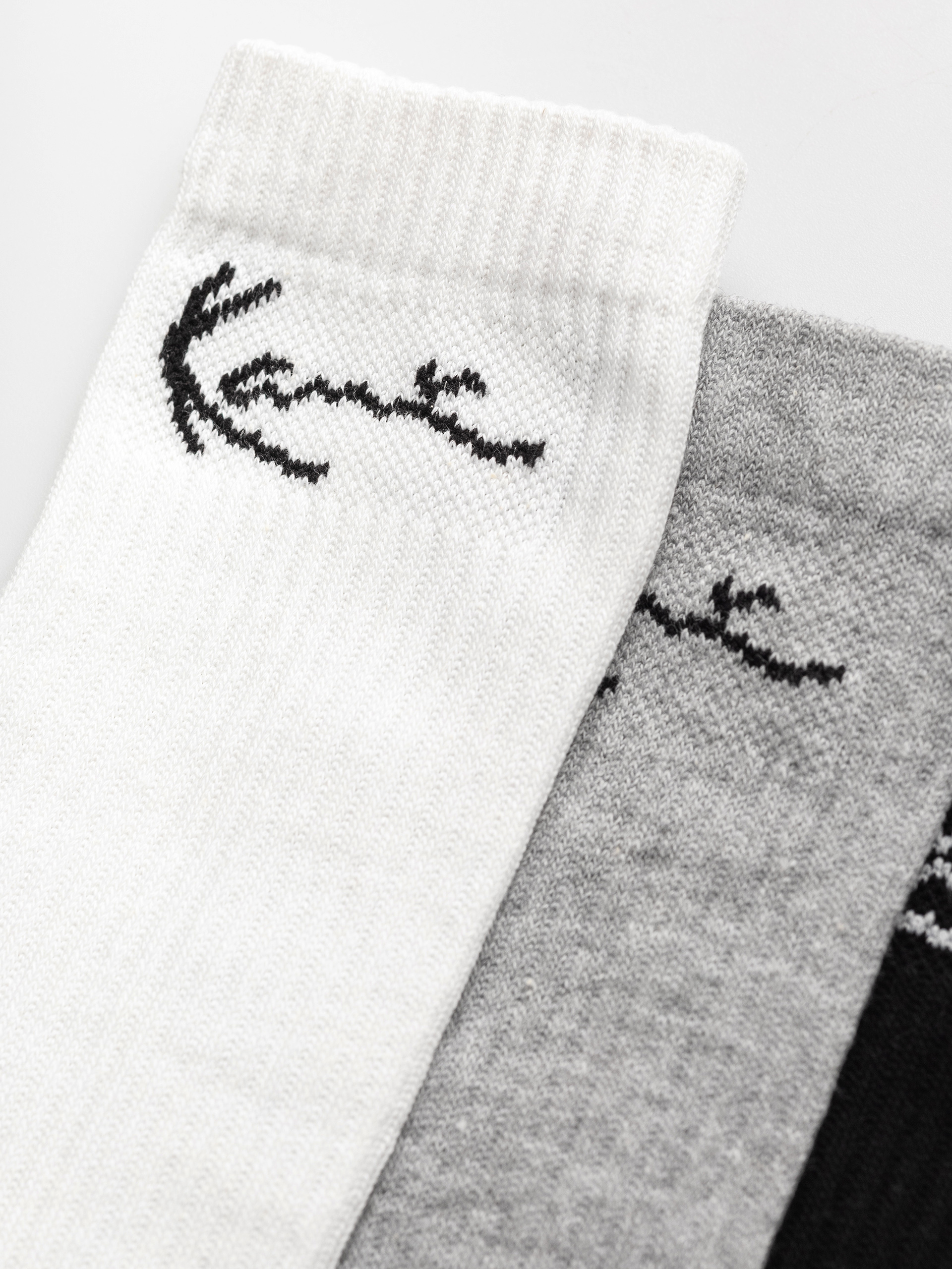 Ponožky Karl Kani Signature 3Pk (black/grey/white)