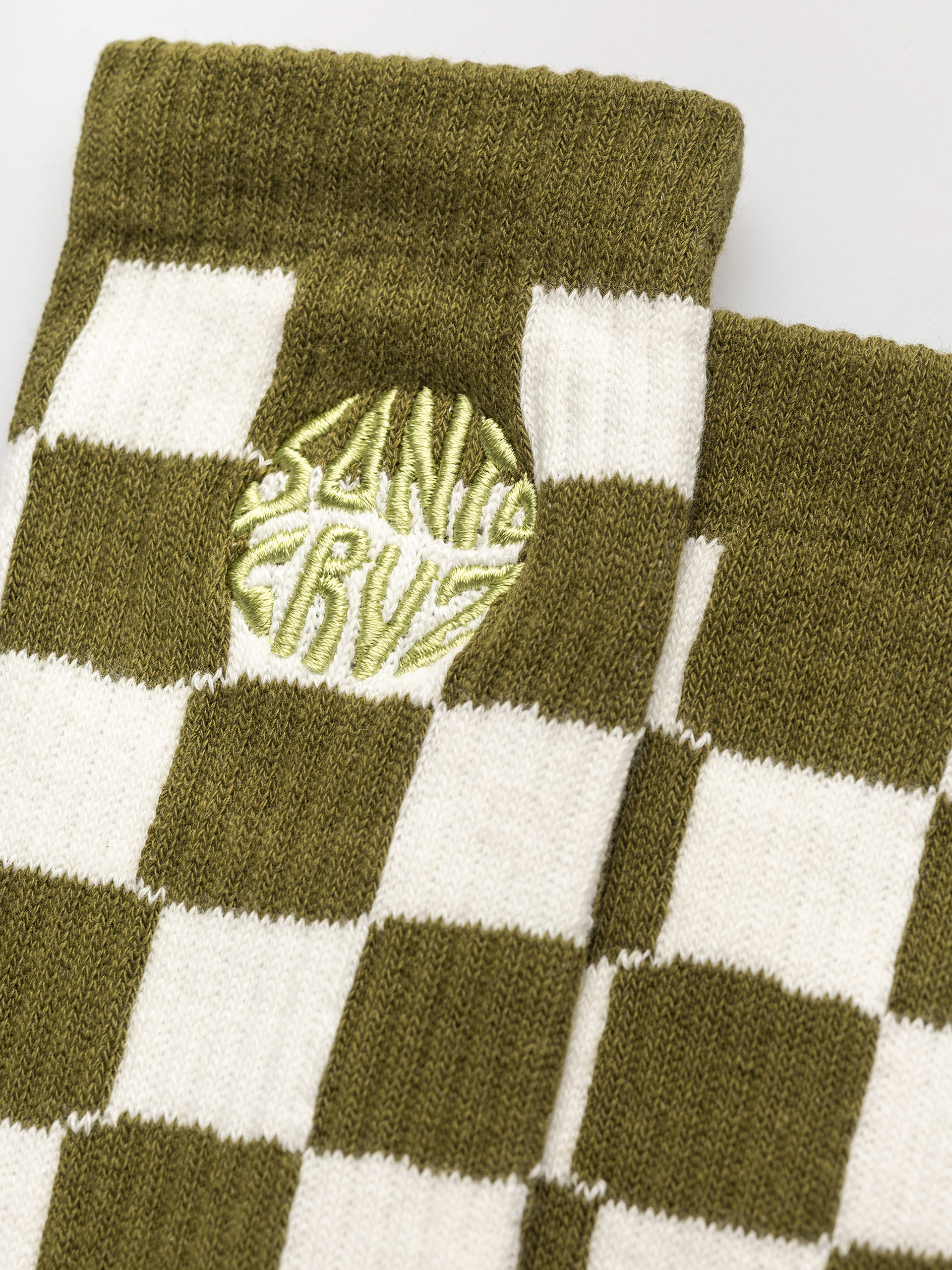 Ponožky Santa Cruz Daze Checks 2pk Wmn (purple/green check)